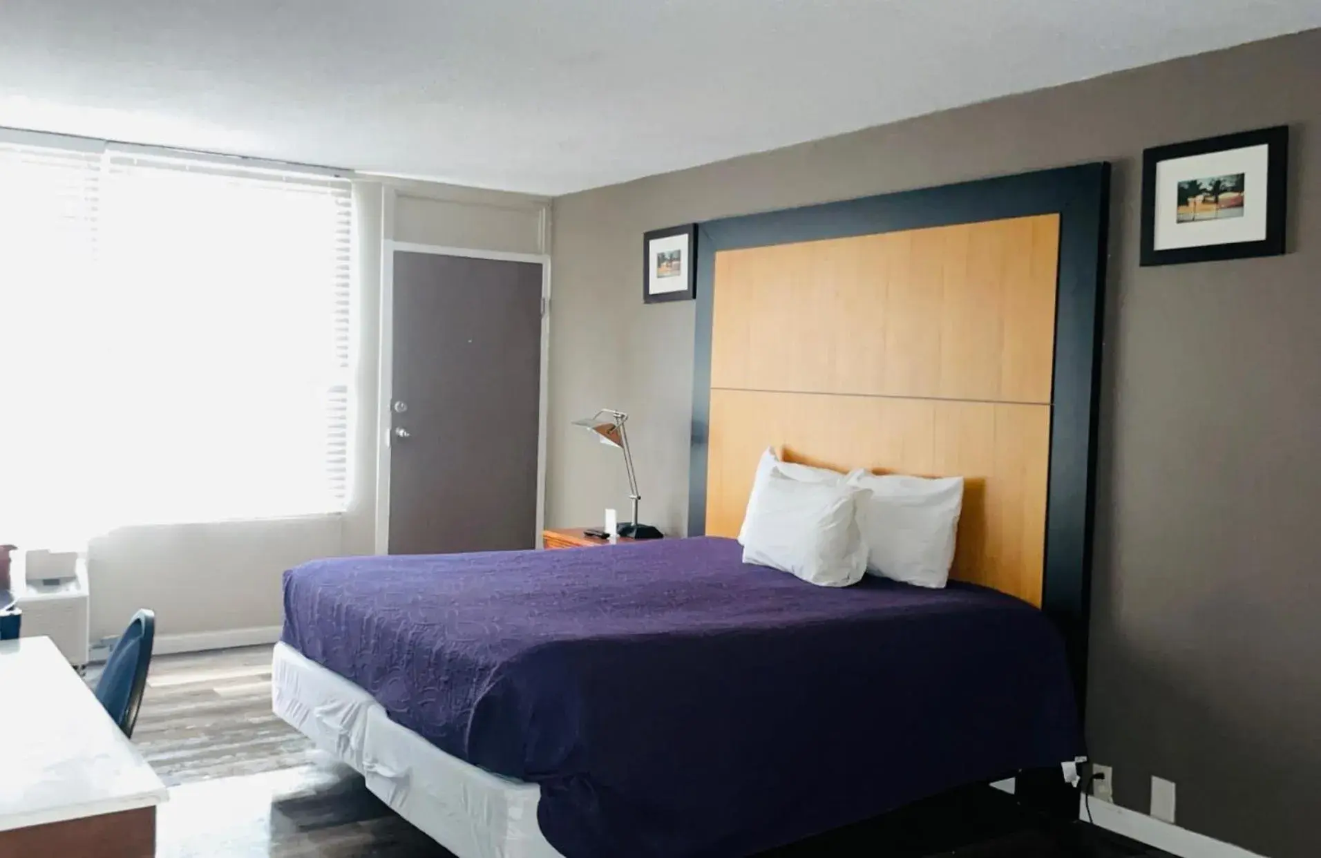 Bed in APM Inn & Suites Bed in APM Inn & Suites