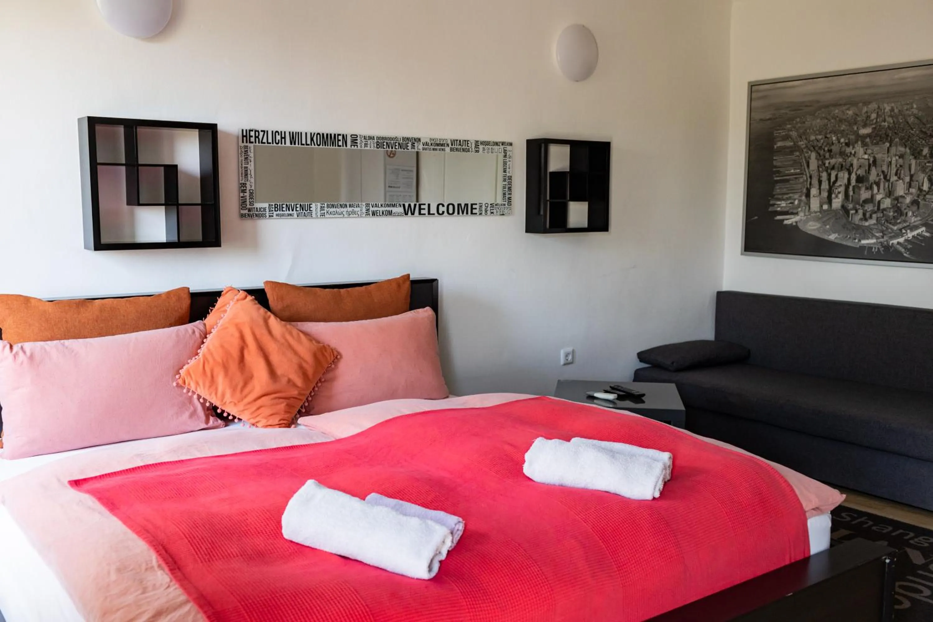 Bed in Cukrarna Guest Accommodation