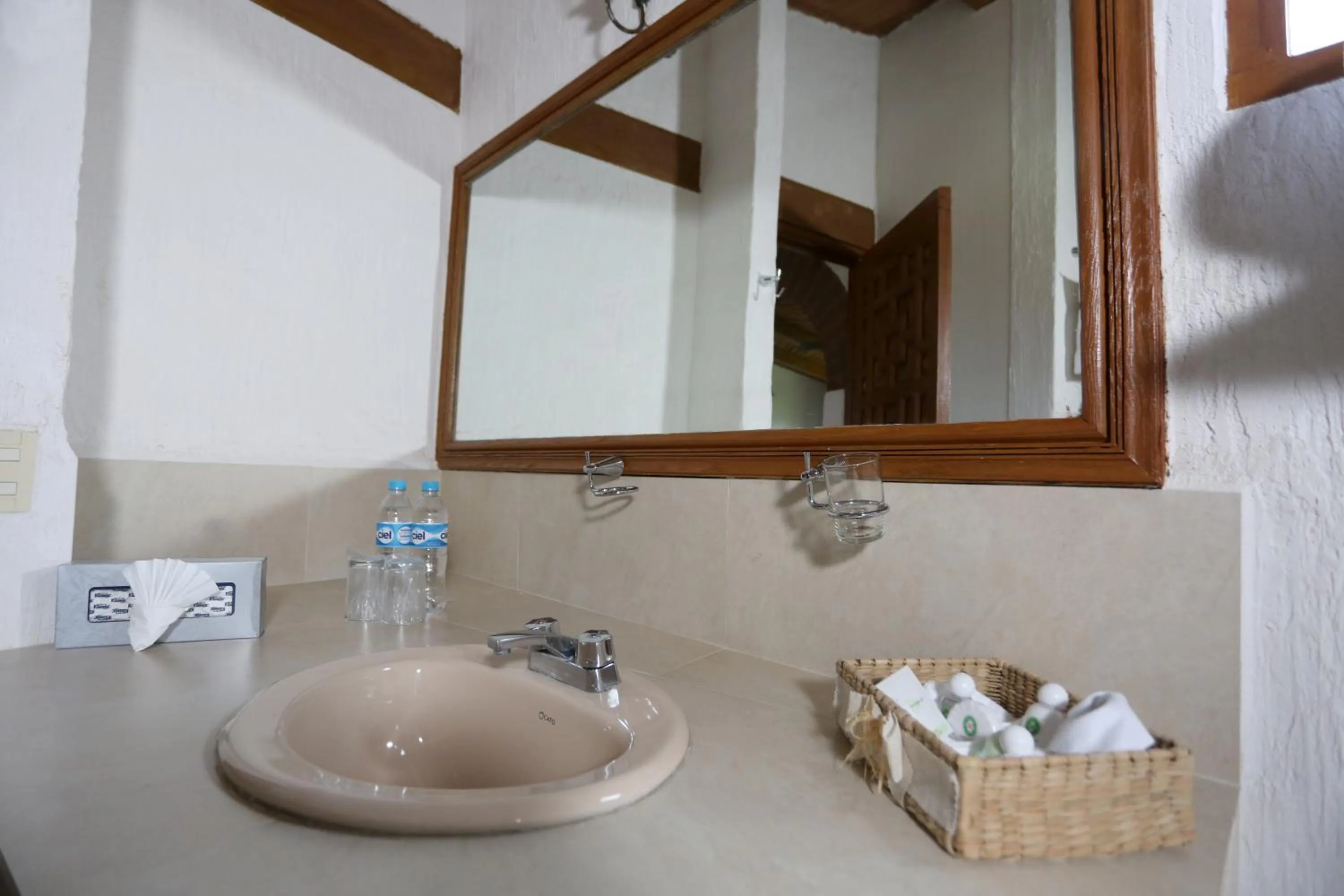 Toilet in Villa San Jose Hotel & Suites