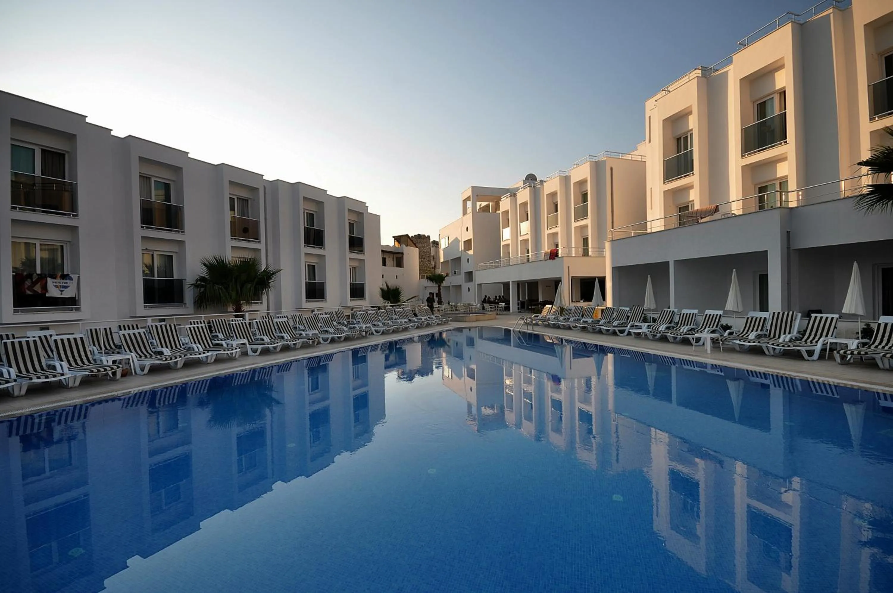 Swimming pool in Club Shark Hotel