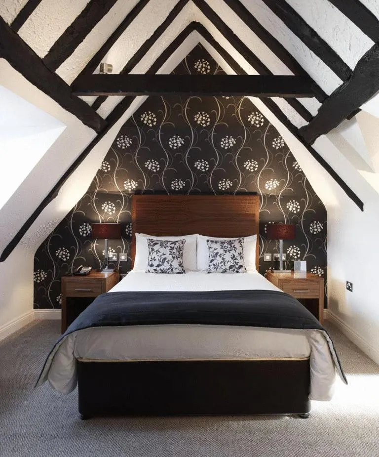 Bed in The Boleyn Hotel