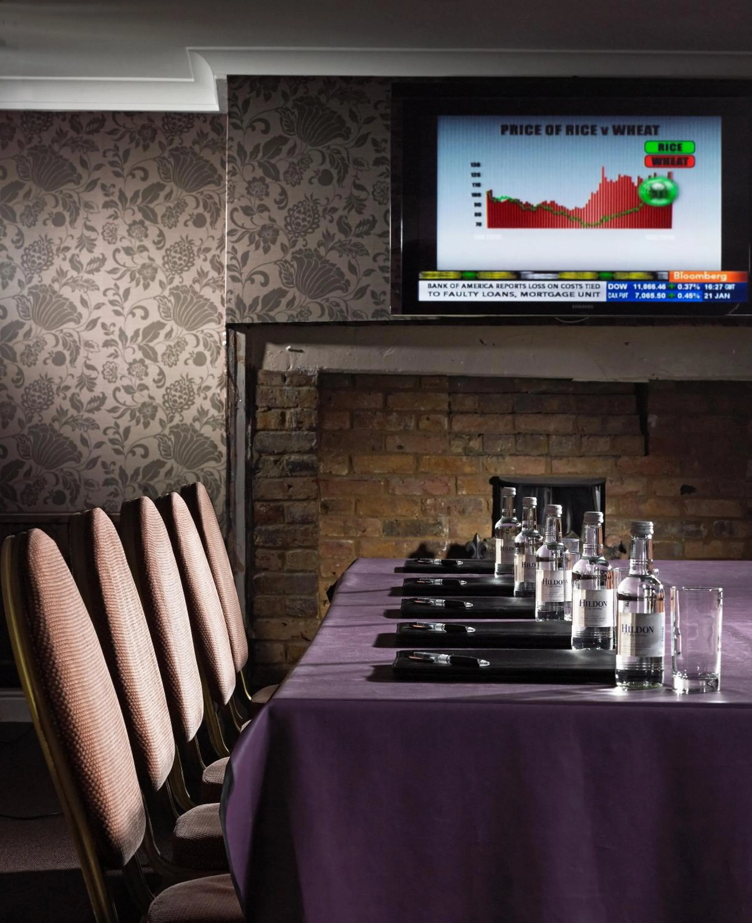 Business facilities in The Boleyn Hotel