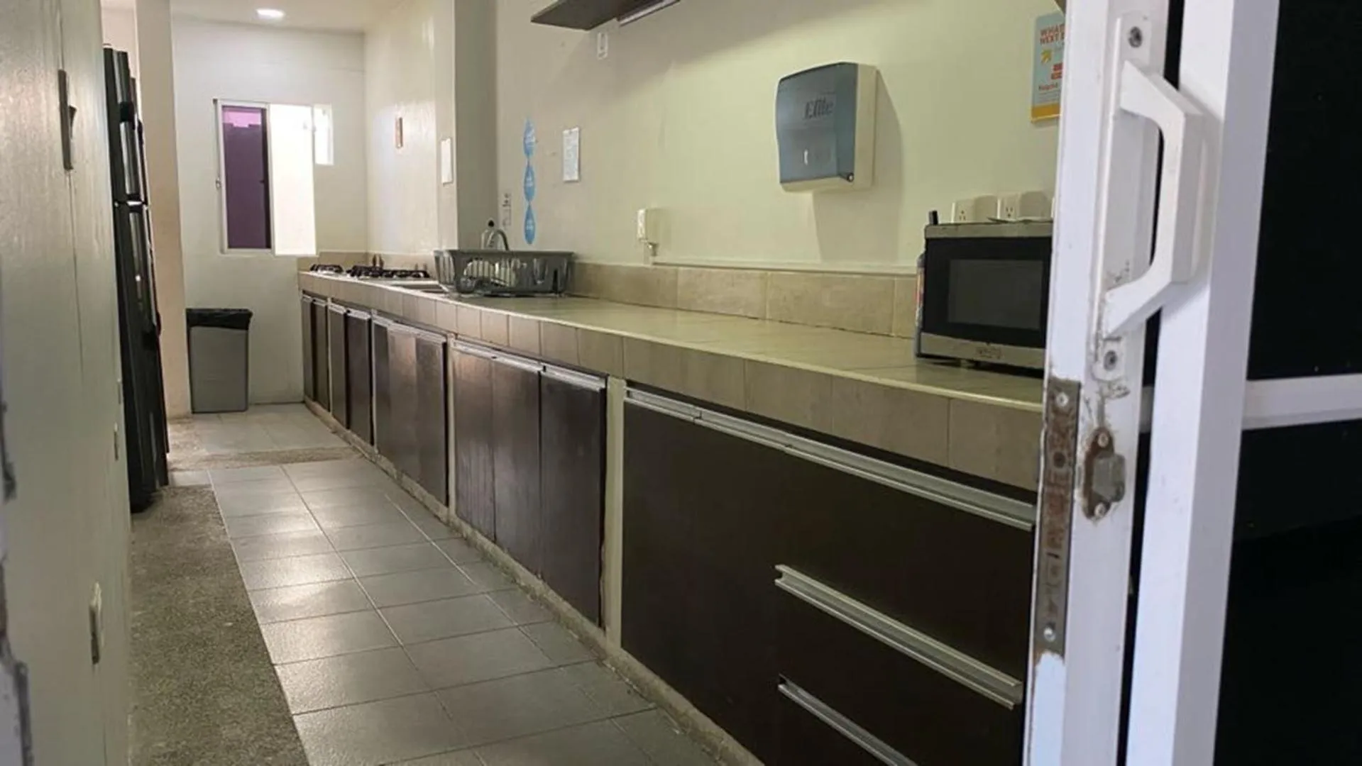 Kitchen or kitchenette in Viajero San Andres Hostel