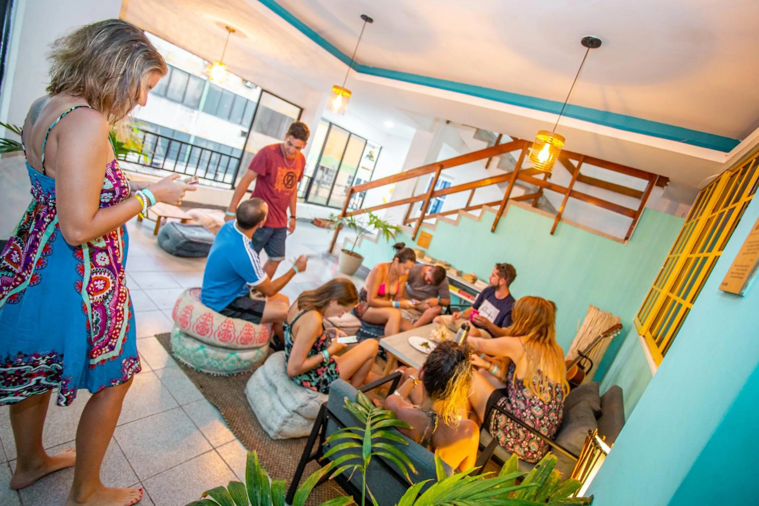 Area and facilities in Viajero San Andres Hostel