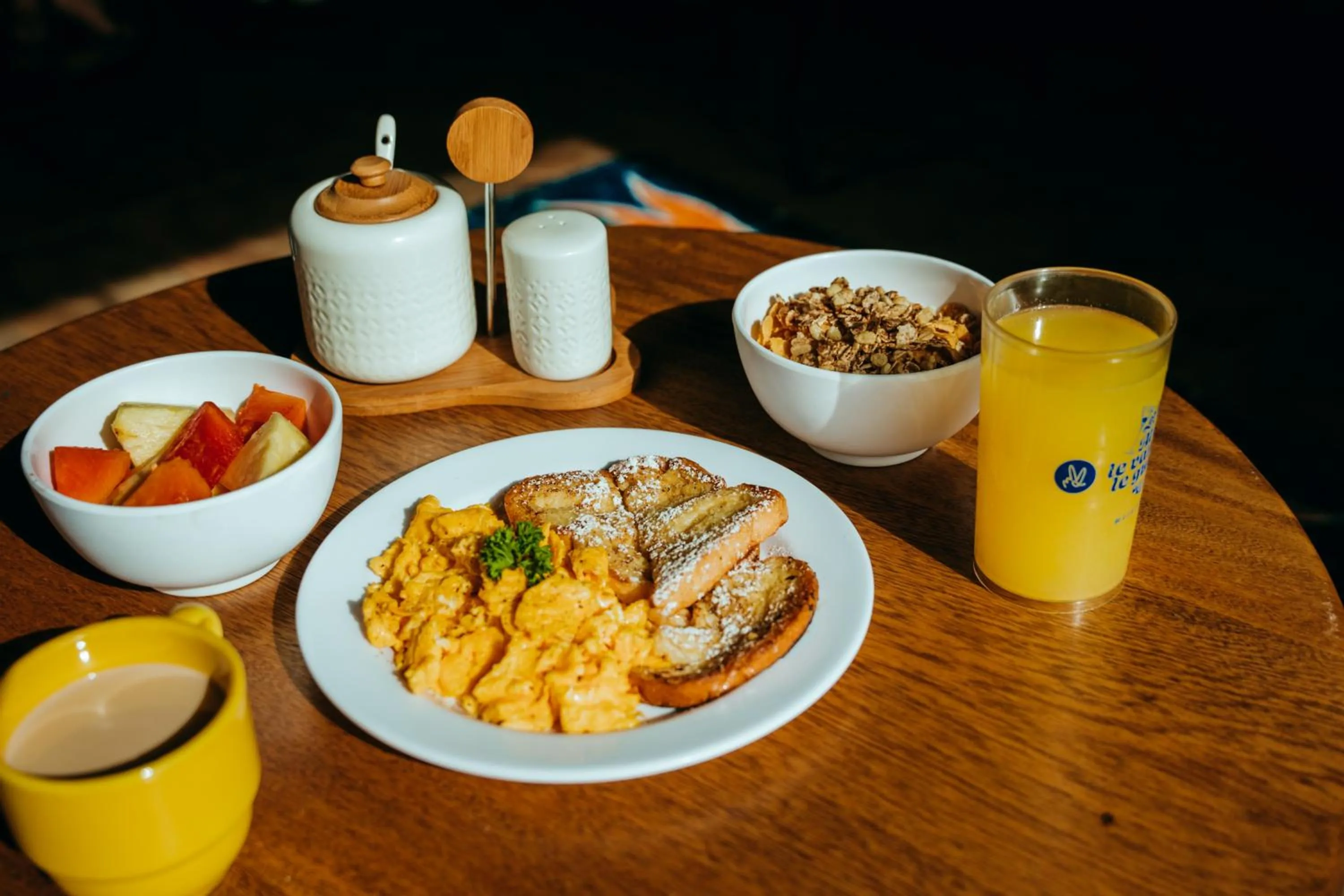 Food in Viajero San Andres Hostel