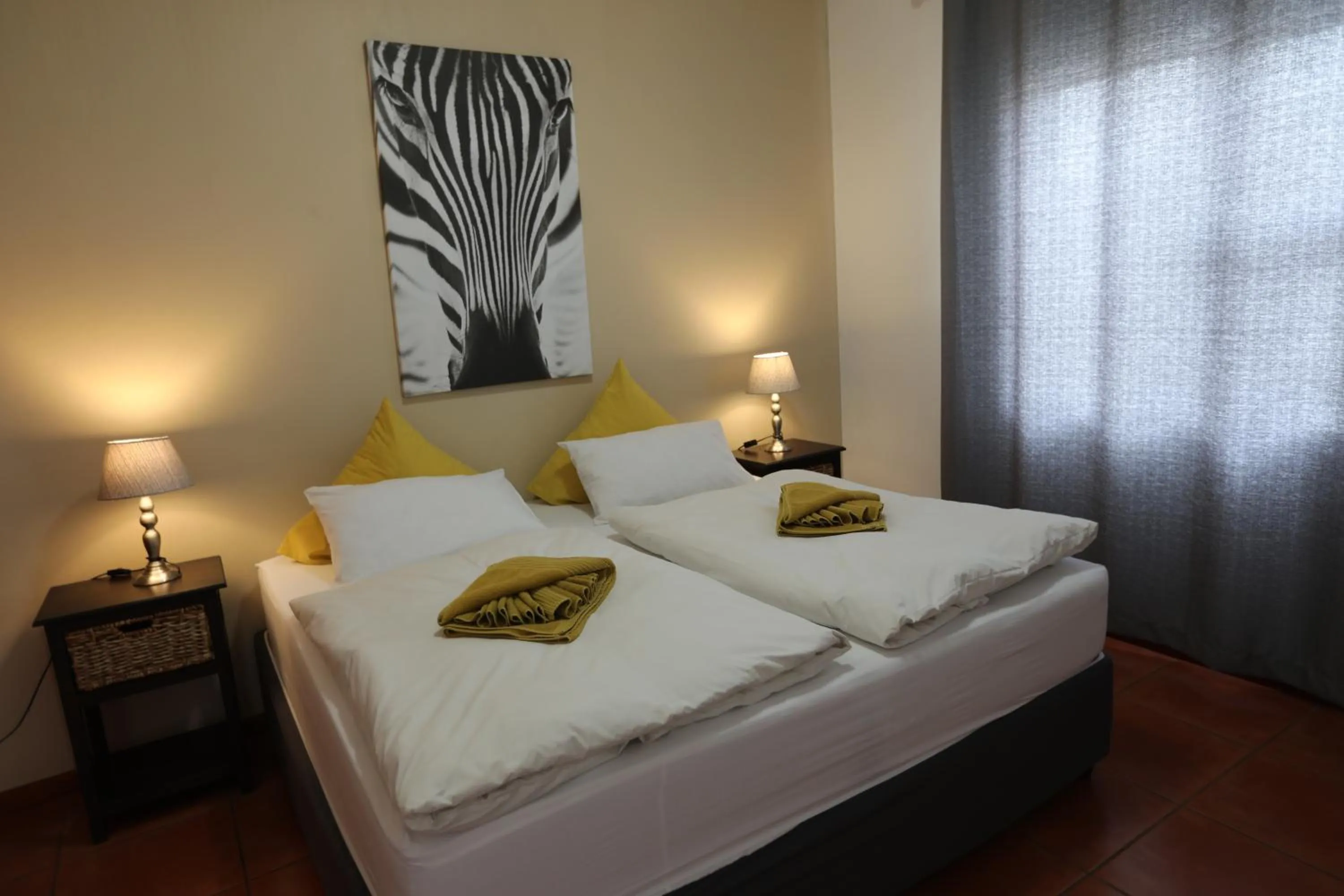 Bed in Bushbabies-Inn Self-Catering Accommodation