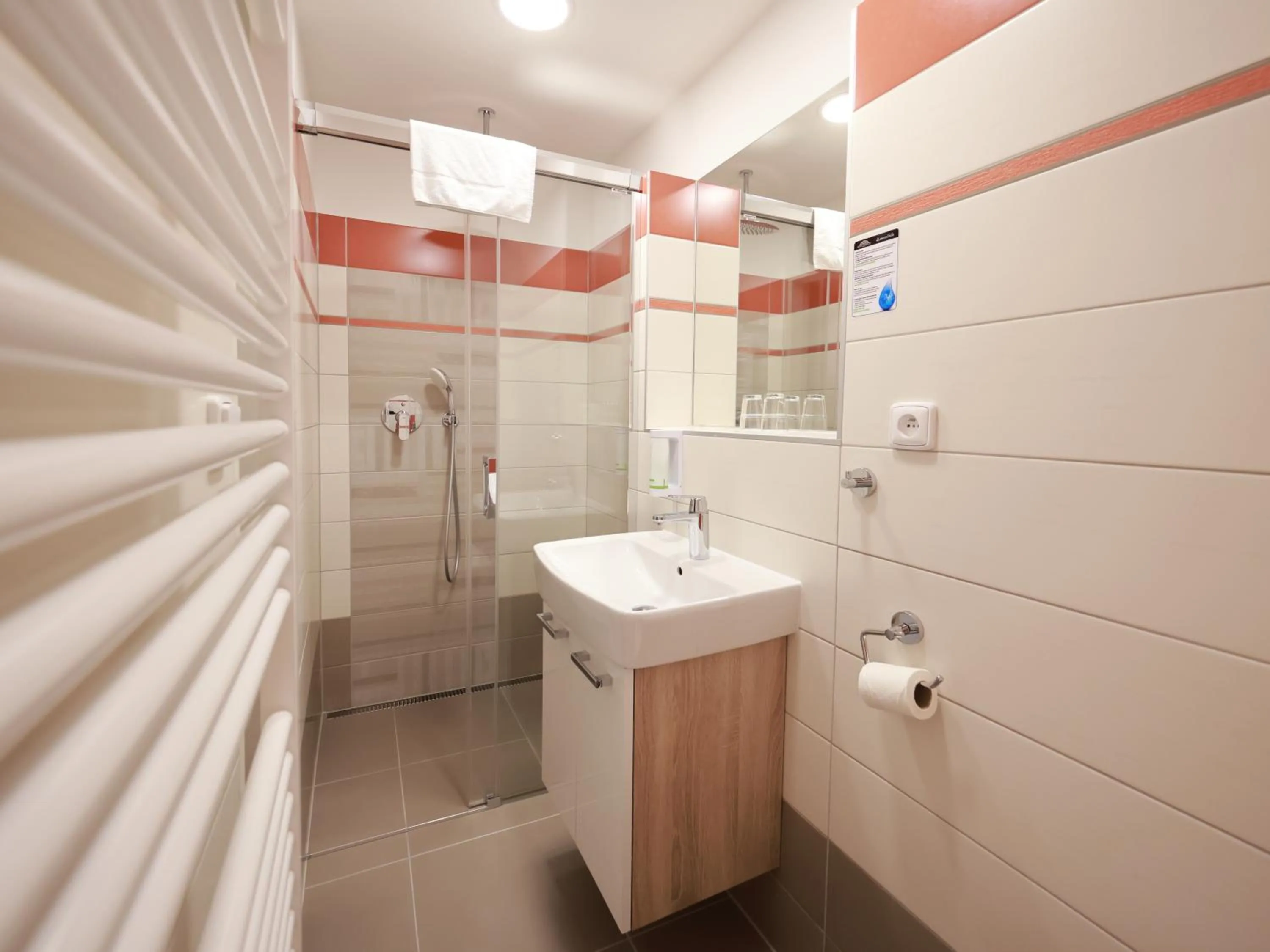 Bathroom in Hotel Skicentrum