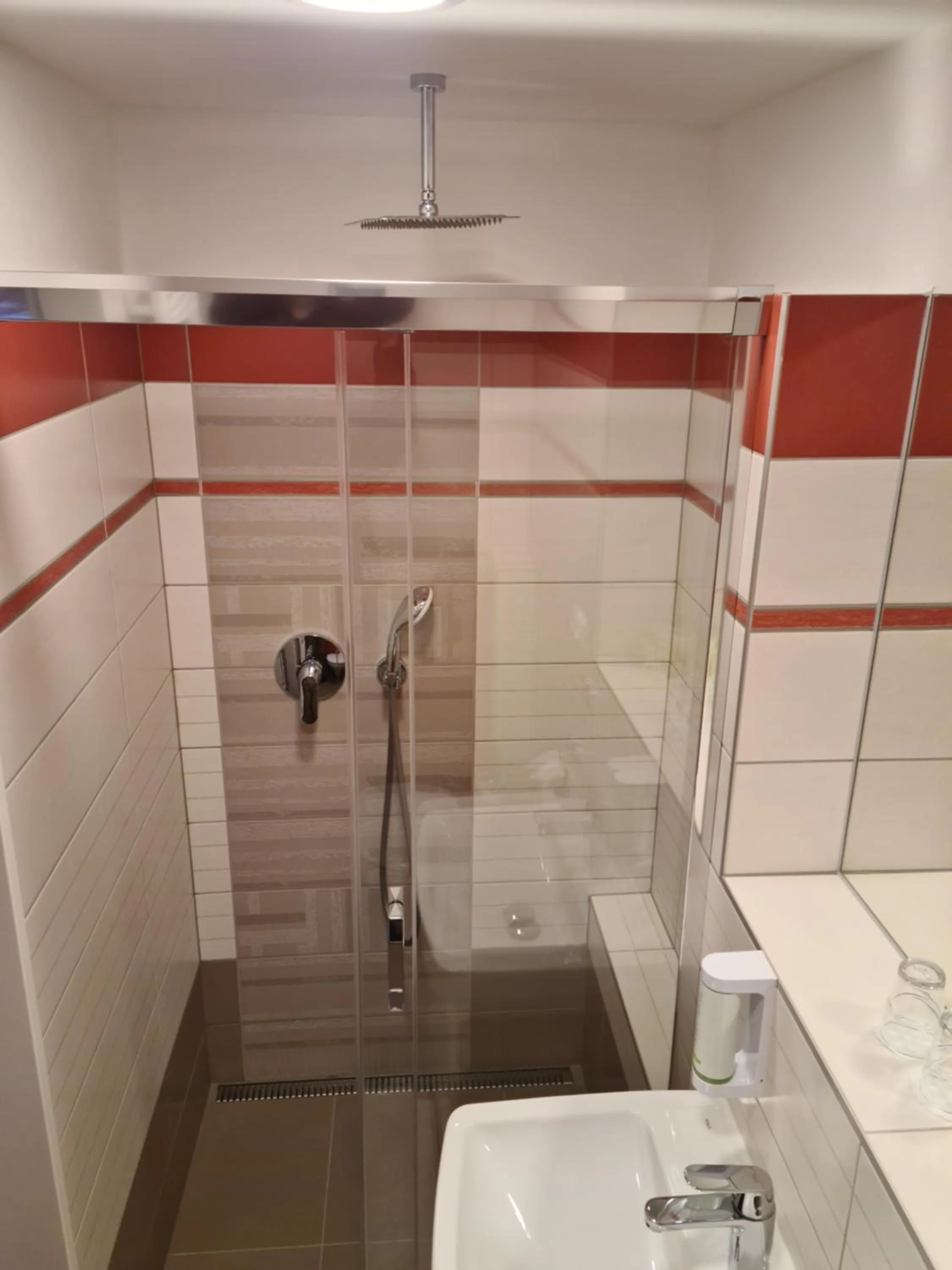 Bathroom in Hotel Skicentrum