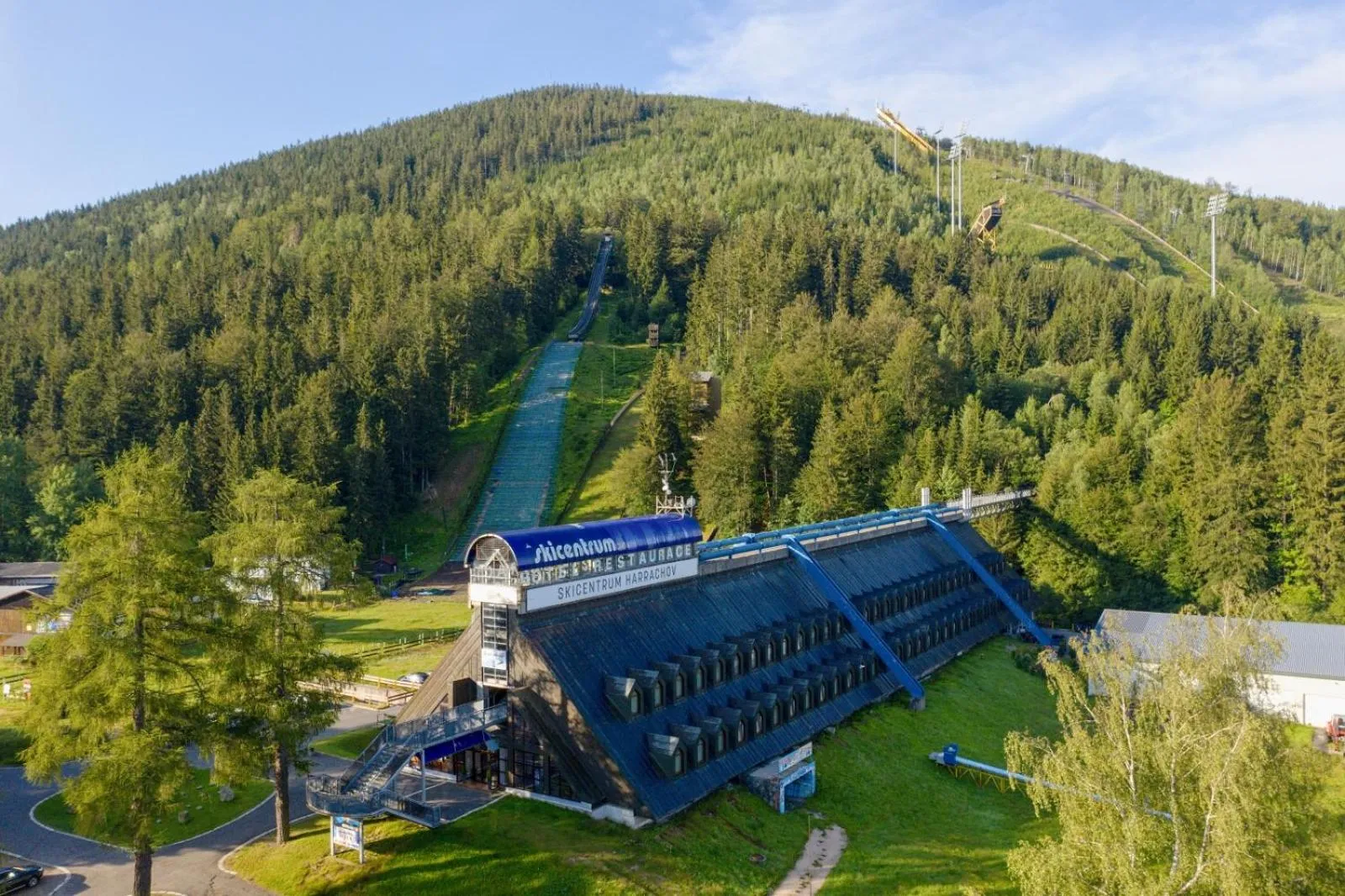 Bird's eye view in Hotel Skicentrum