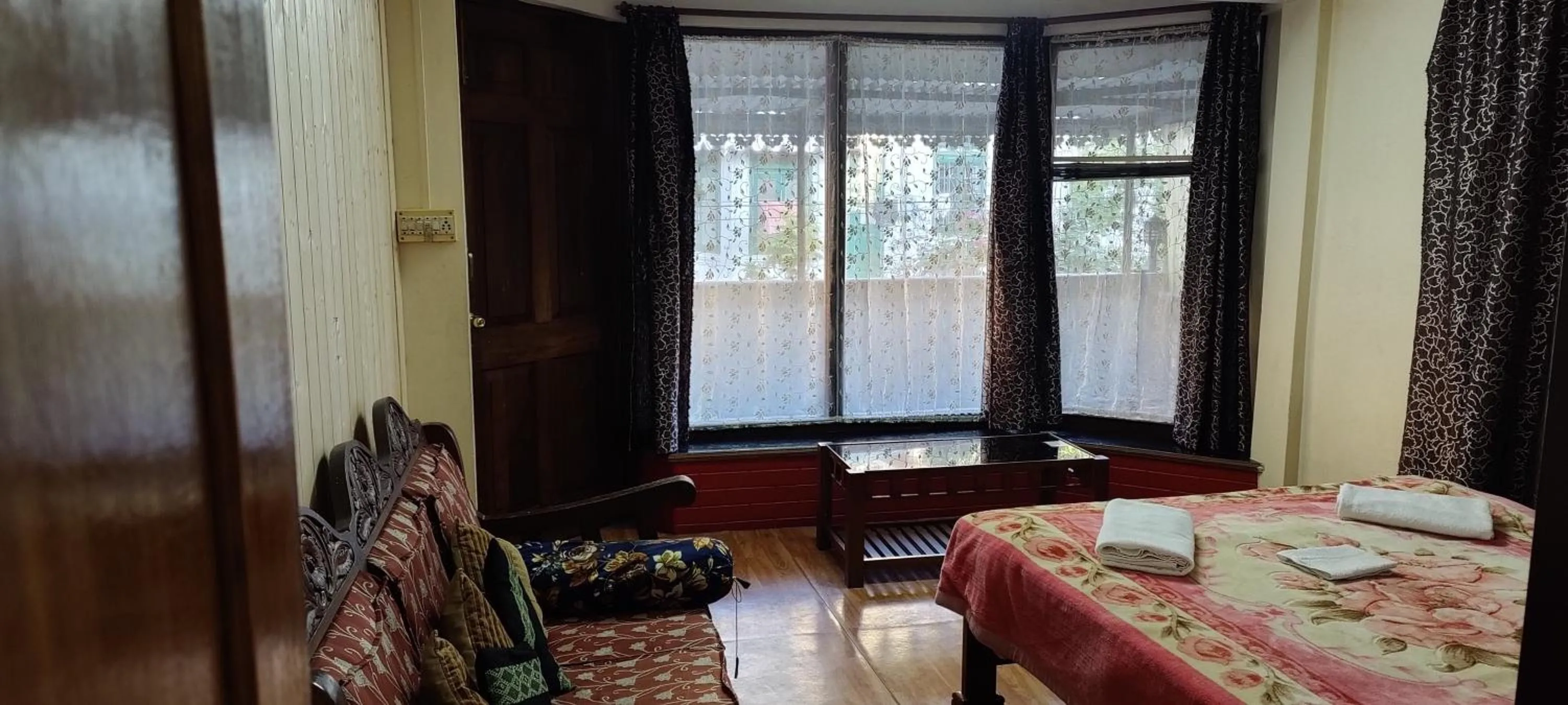 Family Room with Mountain View in The River View Homestay