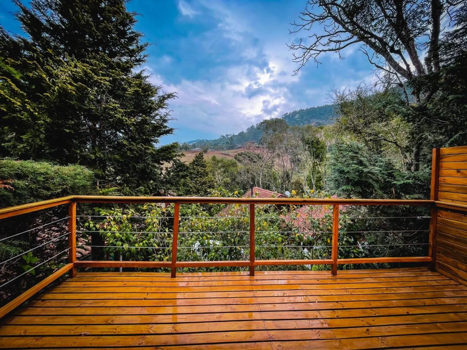 Balcony/Terrace in Pousada Solar D'Araucaria
