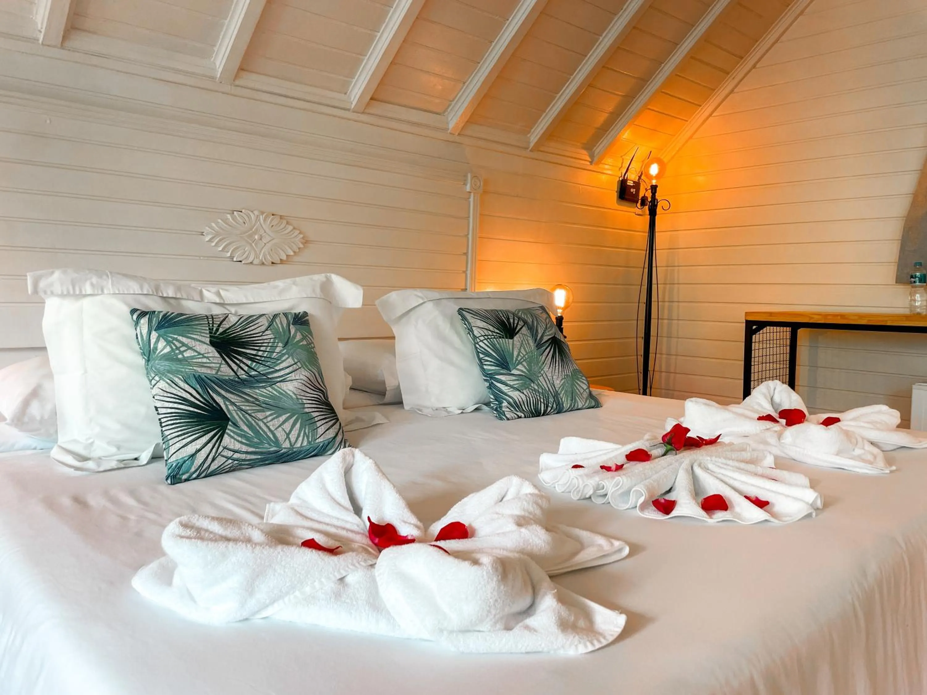 Bed in Pousada Solar D'Araucaria