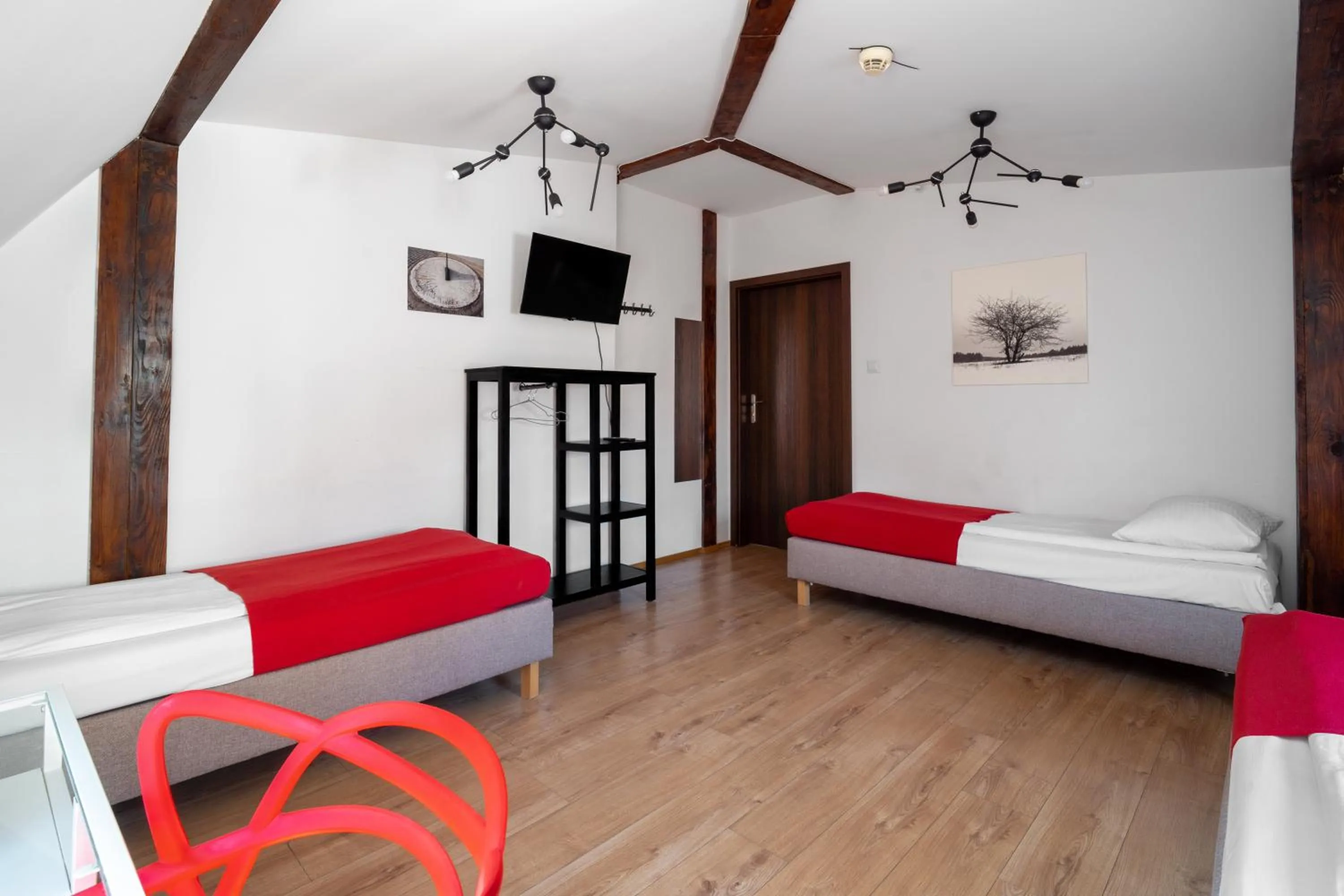 TV and multimedia, Bed in Hostel Starówka