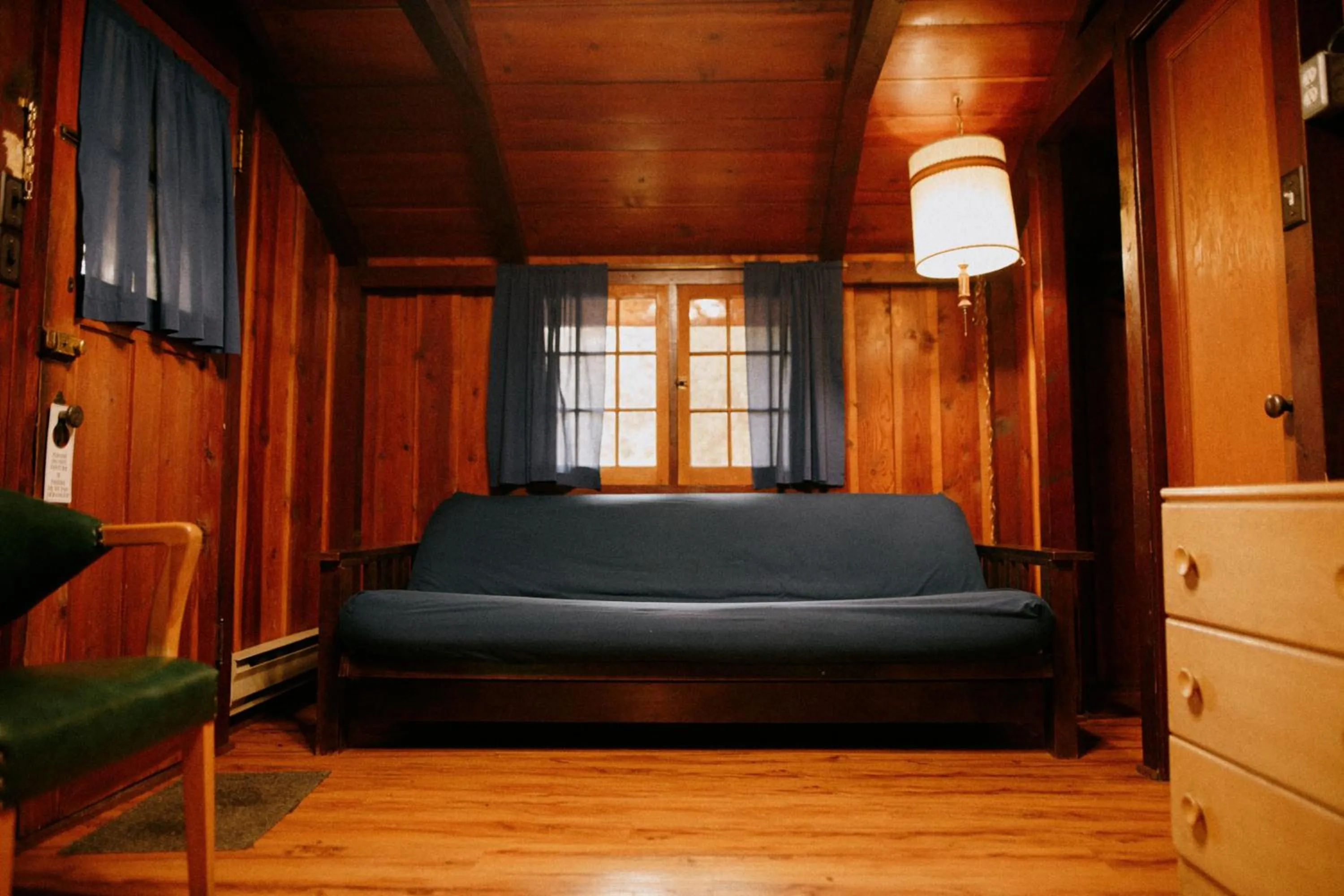 Bed in Addison's Bungalows