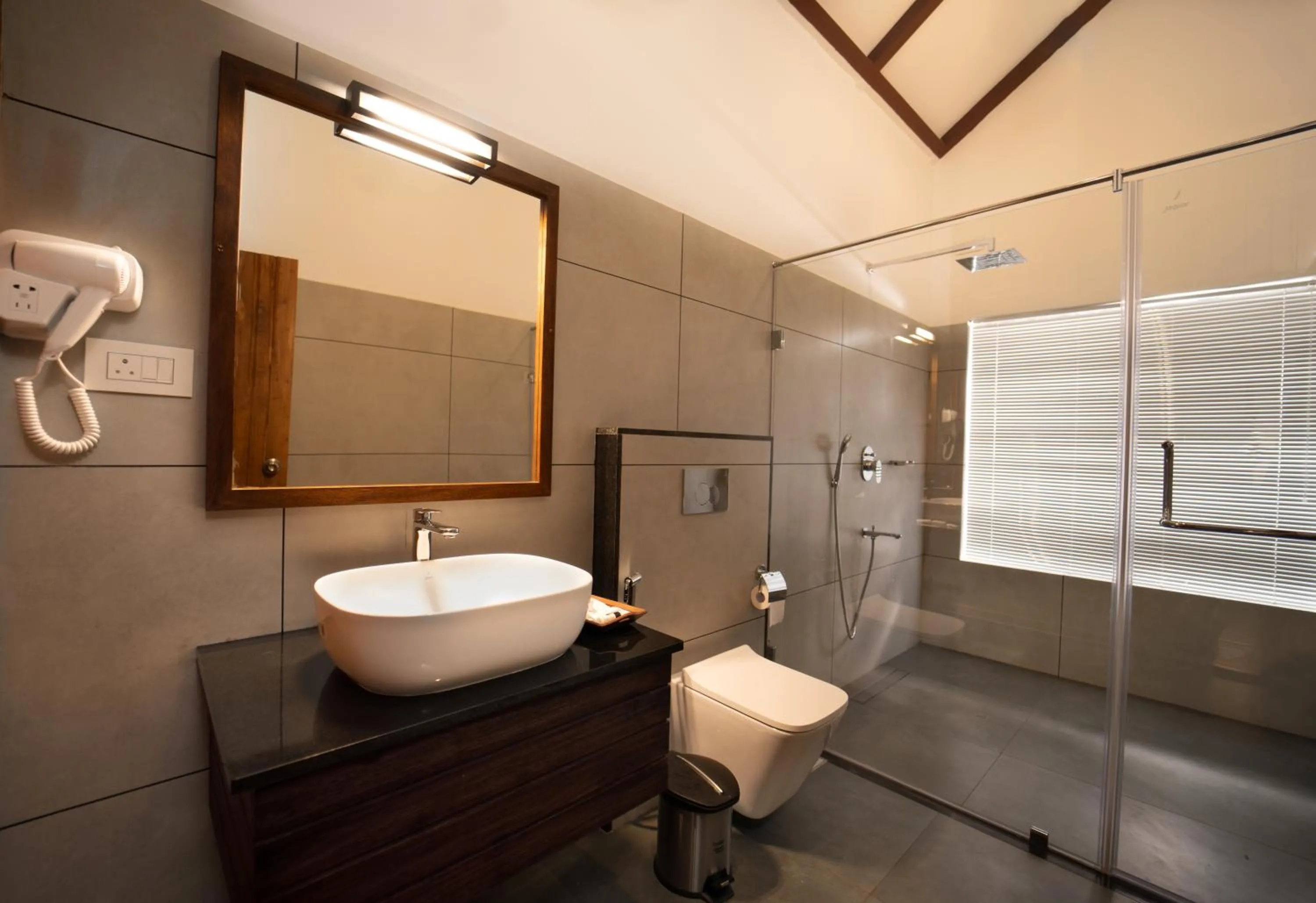Bathroom in Coffee and Pepper Plantation Homestay