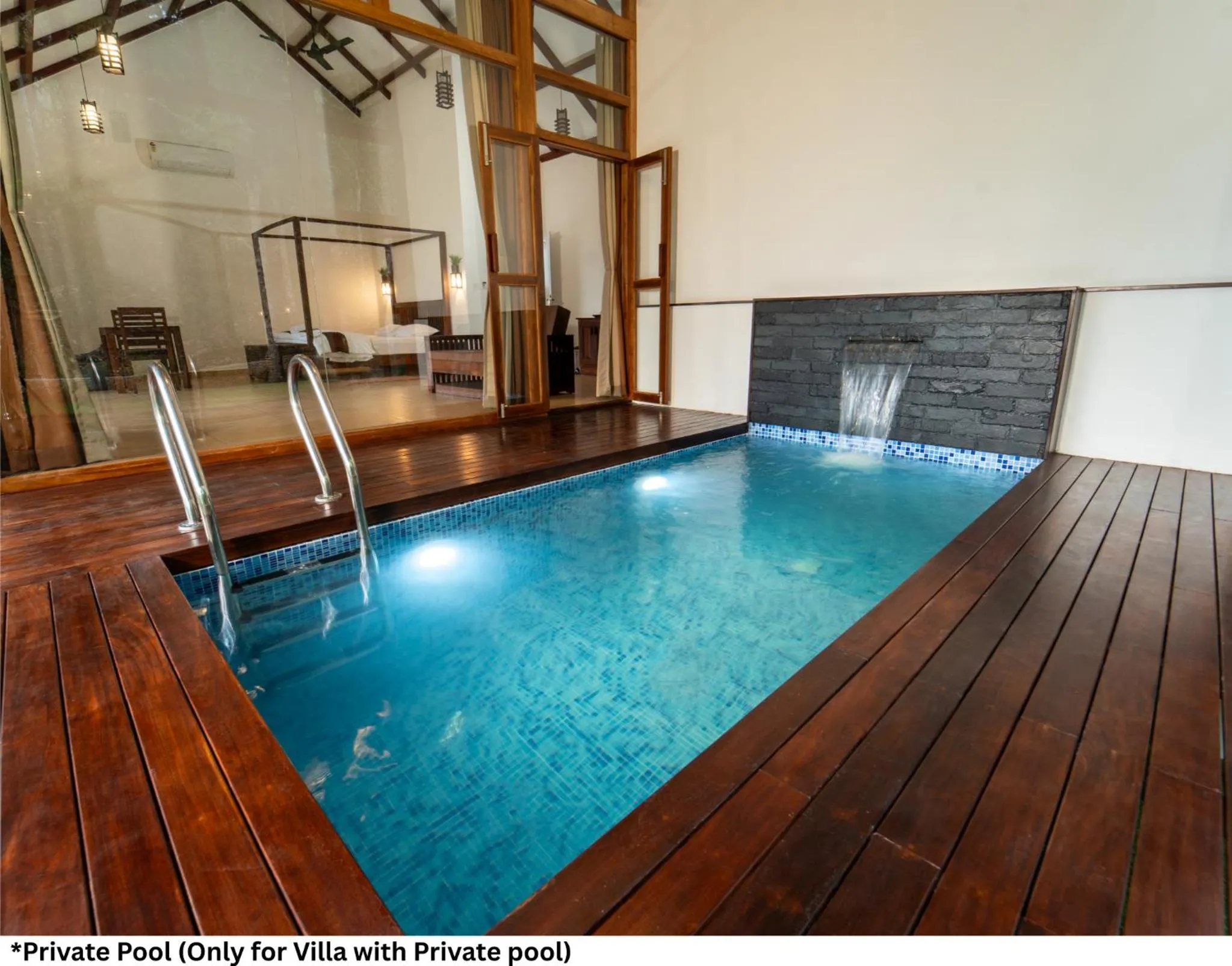 Swimming pool in Coffee and Pepper Plantation Homestay