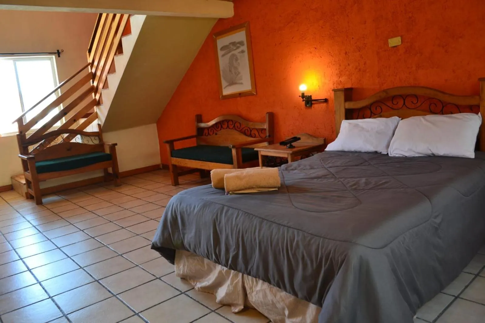 Bed in Villa Santa Cruz Creel
