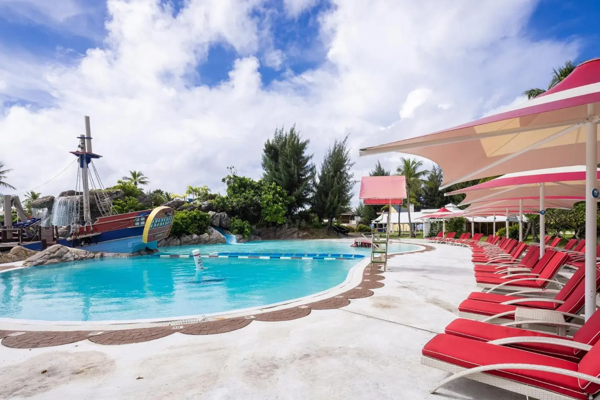 Swimming pool in Pacific Islands Club Saipan Swimming pool in Pacific Islands Club Saipan