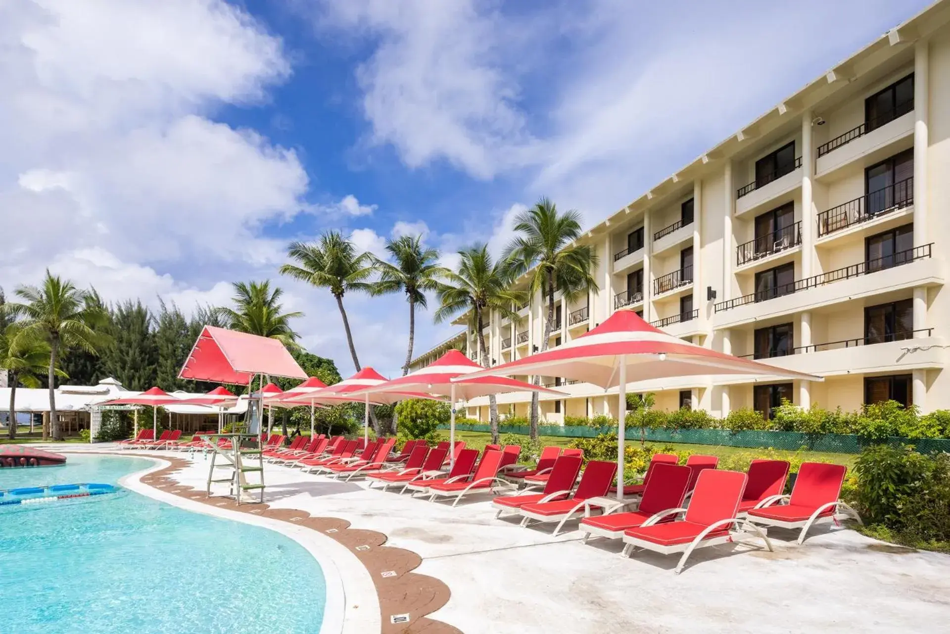 Swimming pool in Pacific Islands Club Saipan Swimming pool in Pacific Islands Club Saipan
