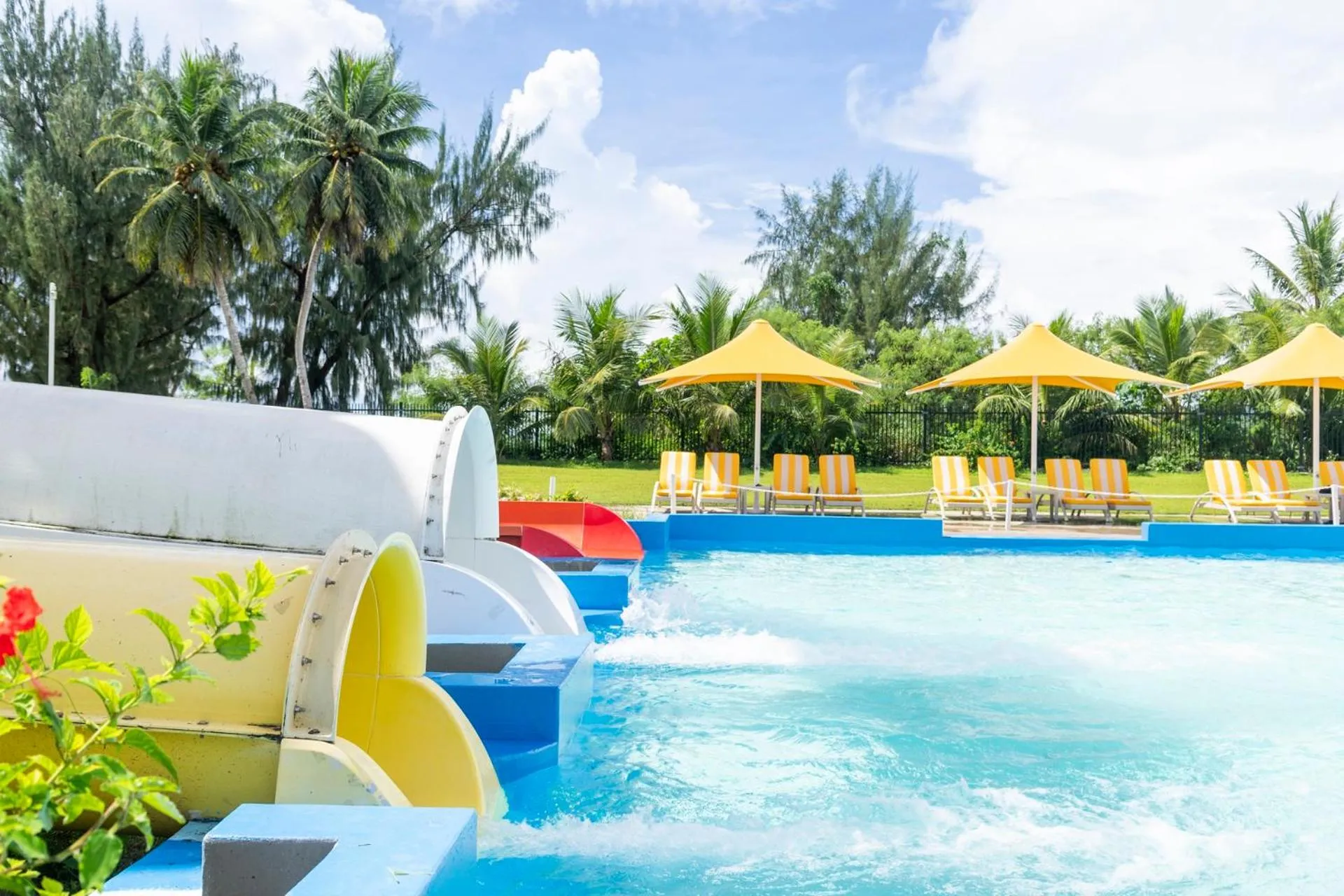 Swimming pool in Pacific Islands Club Saipan