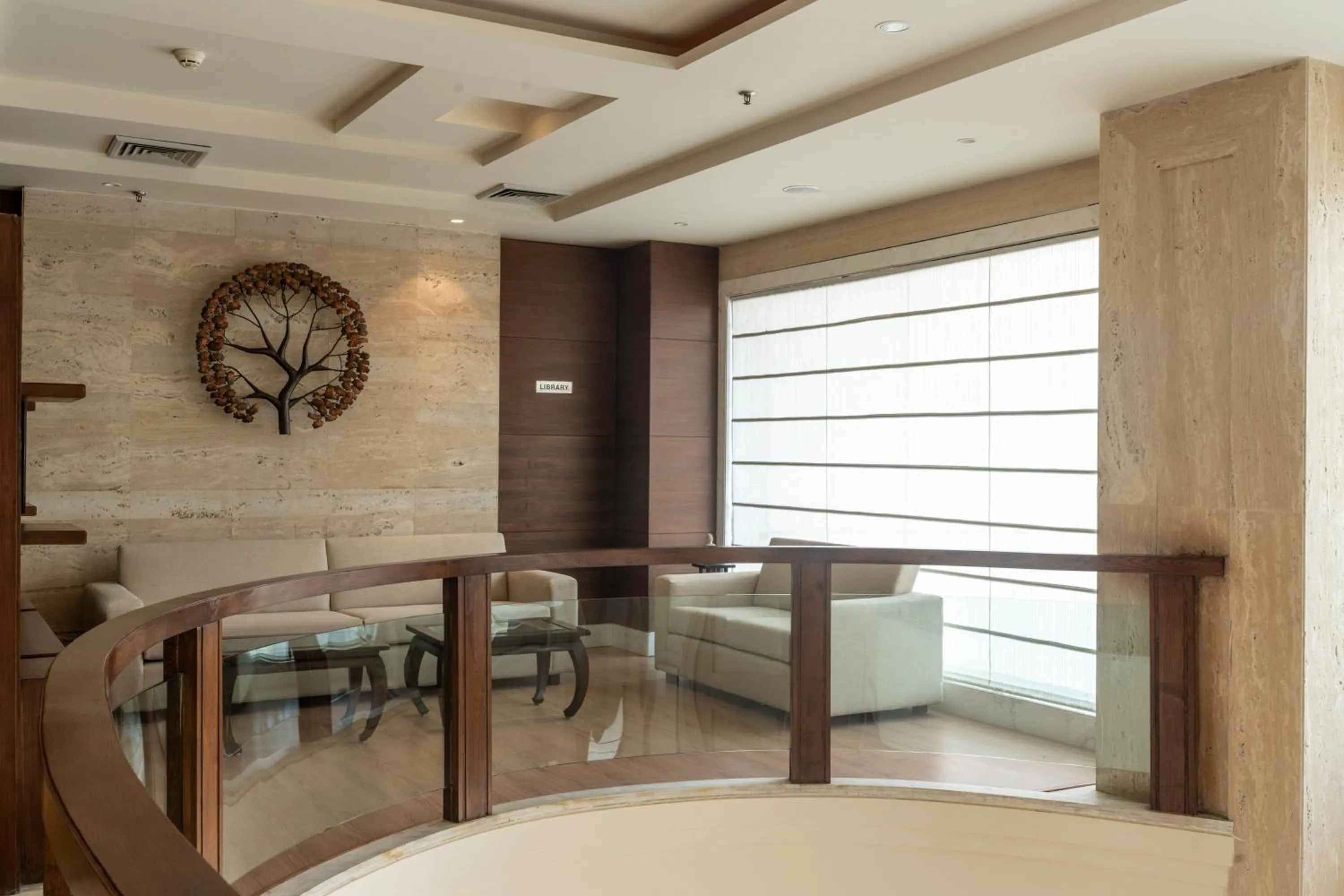 Library in Best Western Plus Amritsar