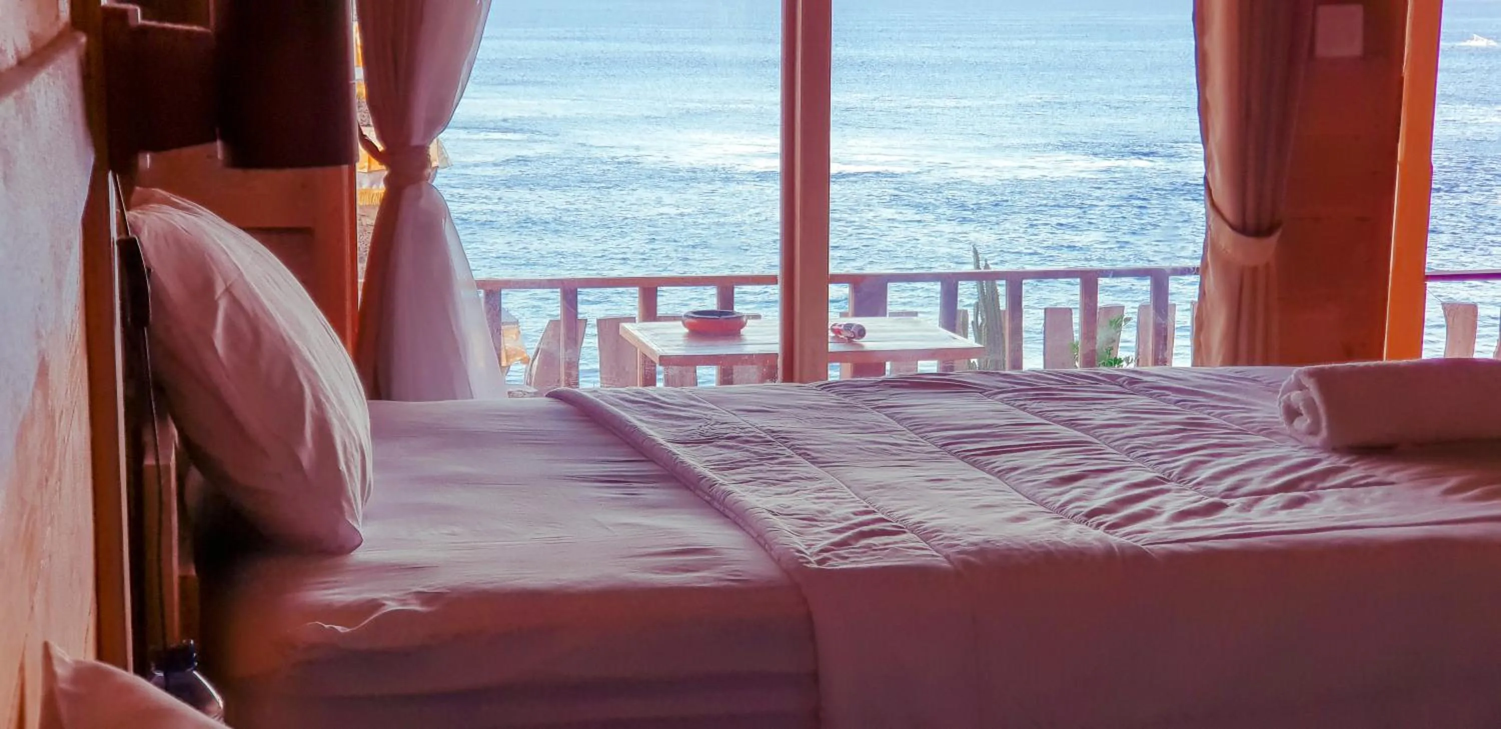 Bed in Malibu Huts