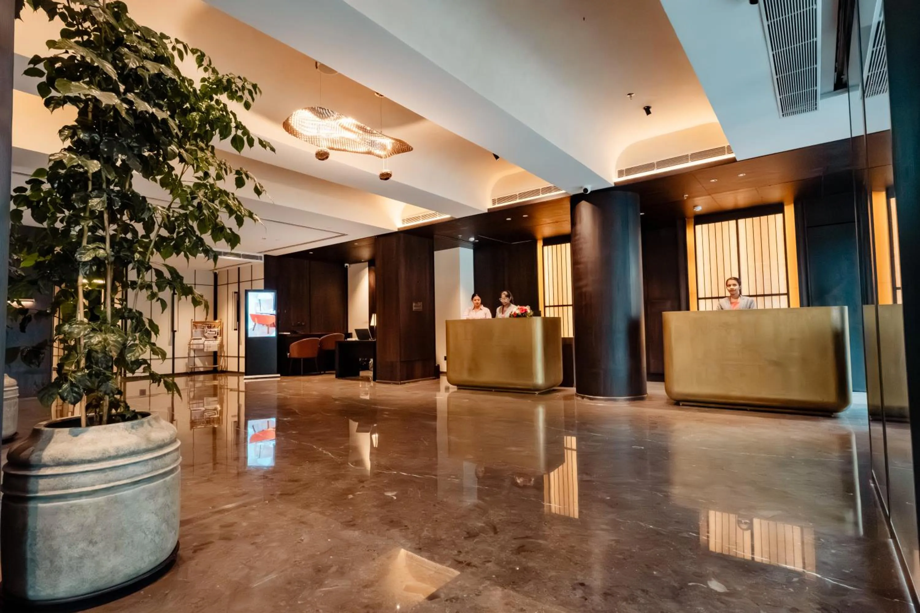 Lobby or reception in Travancore Court