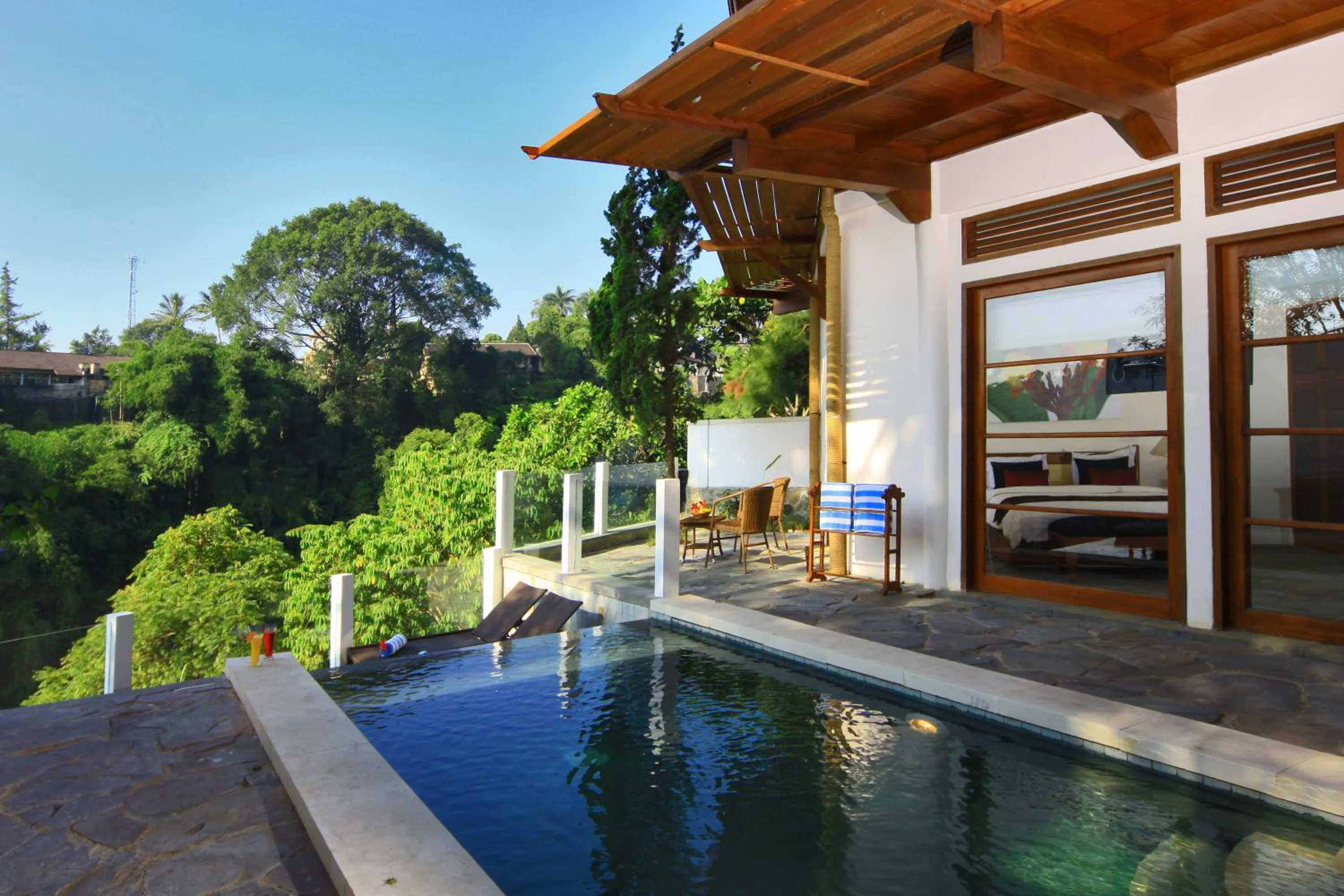 Patio in Novus Giri Resort & Spa