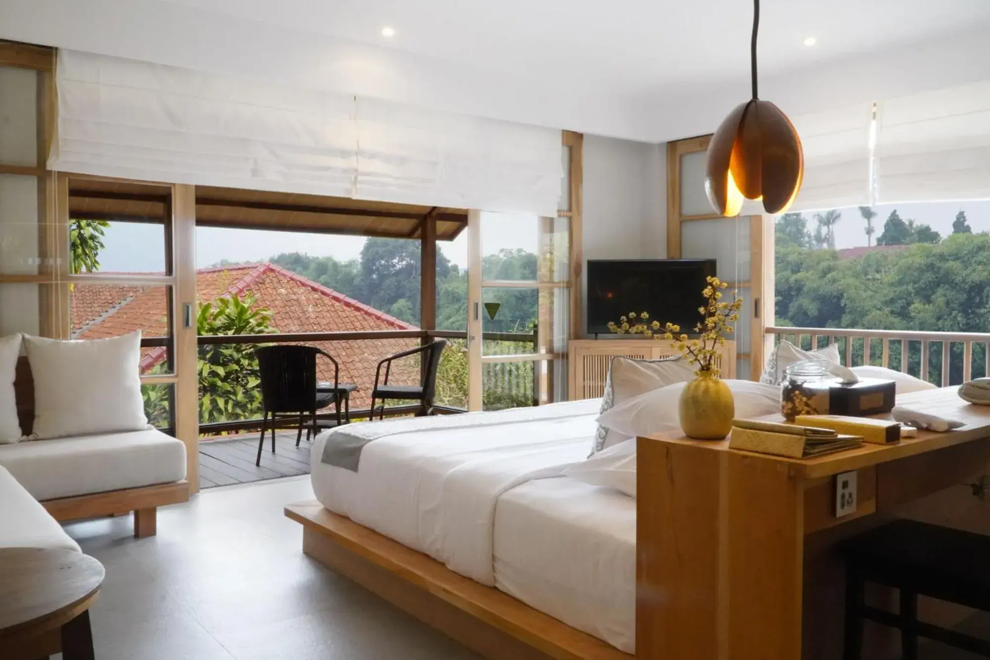 Photo of the whole room, Bed in Novus Giri Resort & Spa Photo of the whole room, Bed in Novus Giri Resort & Spa