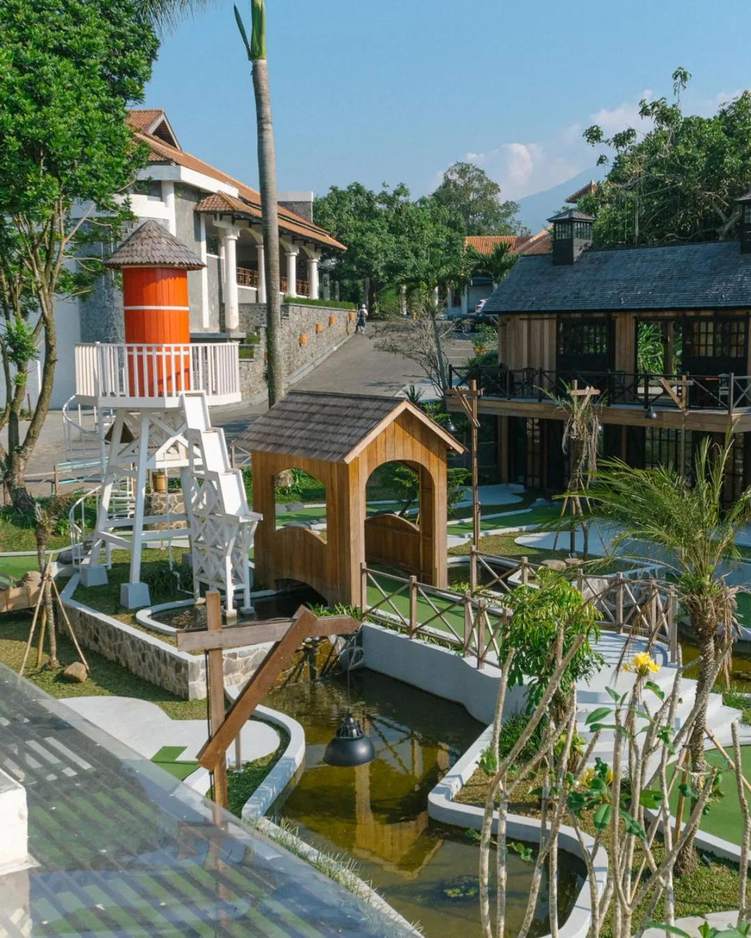 Minigolf in Novus Giri Resort & Spa