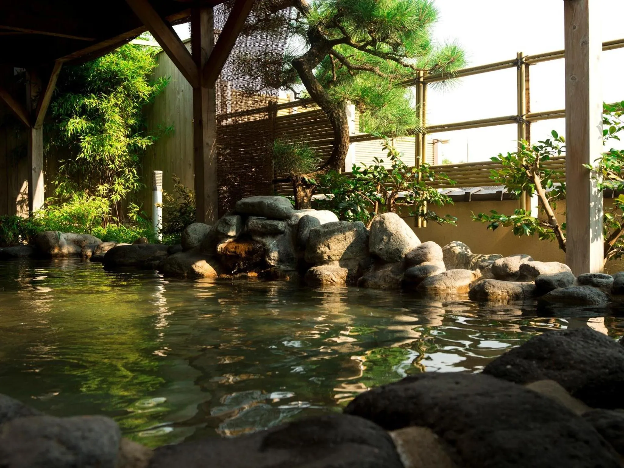 Hot Spring Bath in Matsusaki