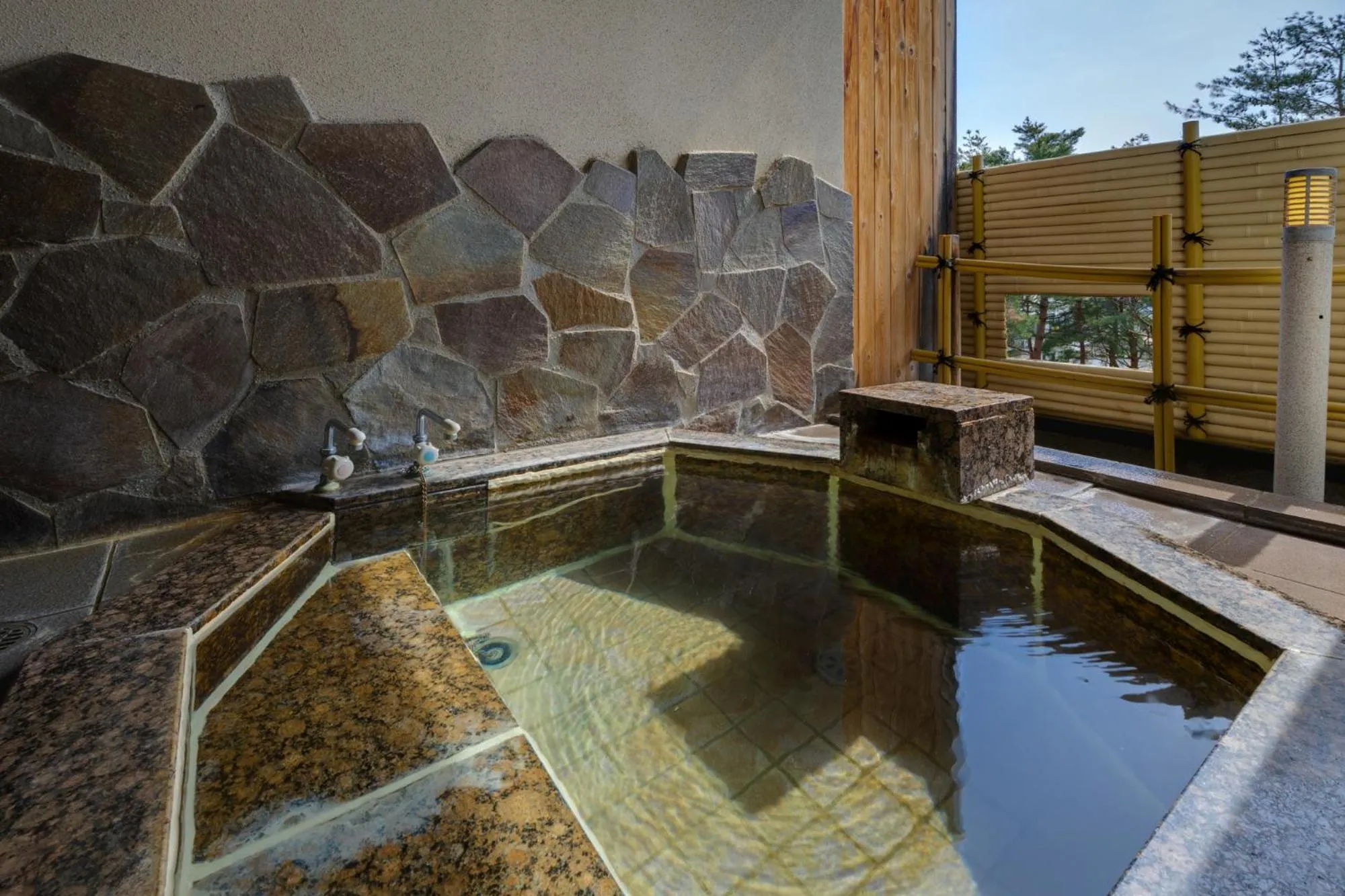 Hot Spring Bath in Matsusaki
