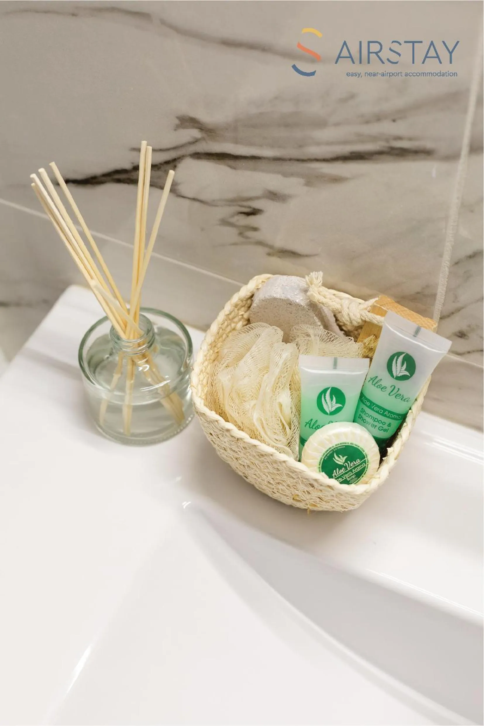 Bathroom in Nautilus Apartments Airport by Airstay