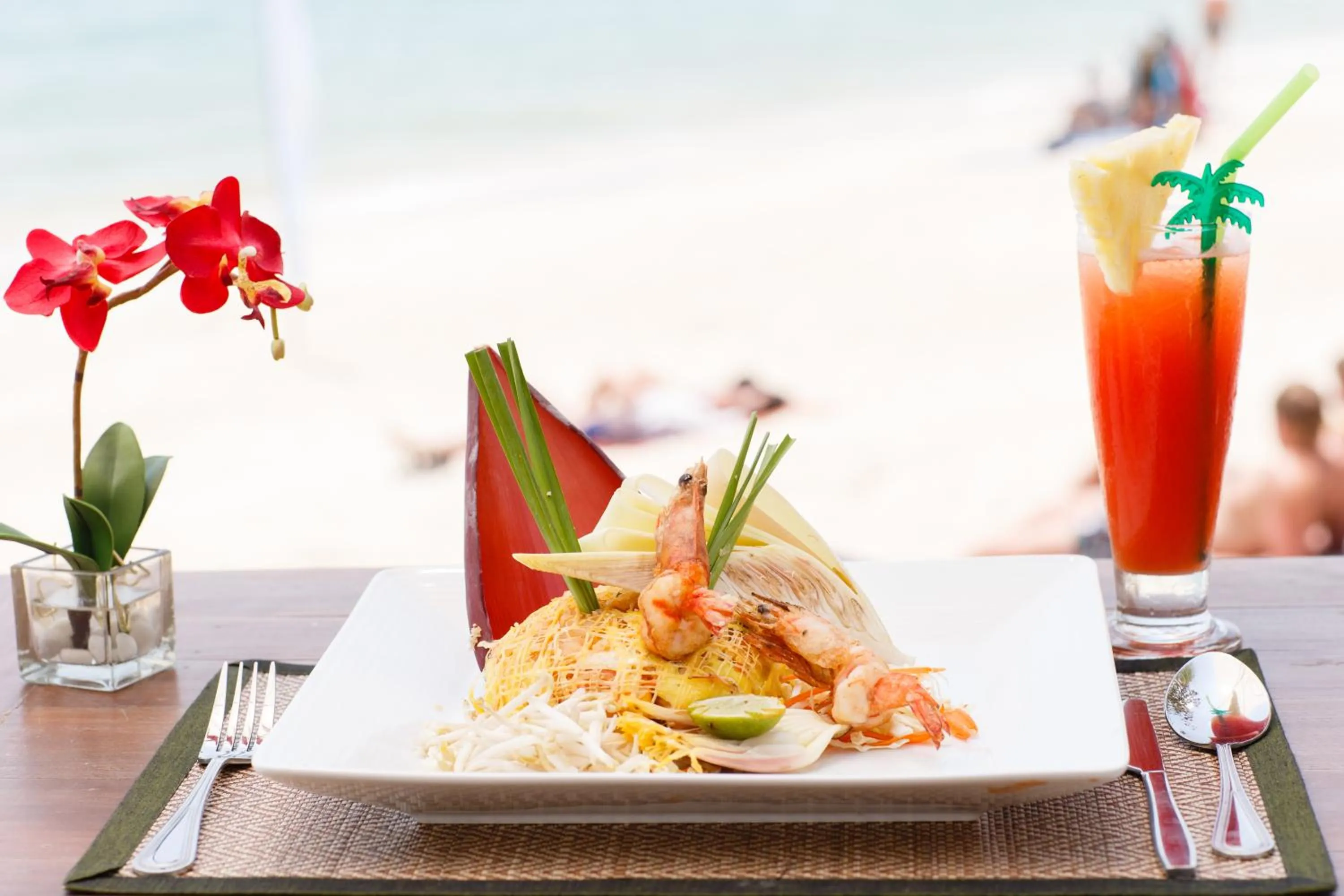 Lunch in Lamai Coconut Beach Resort