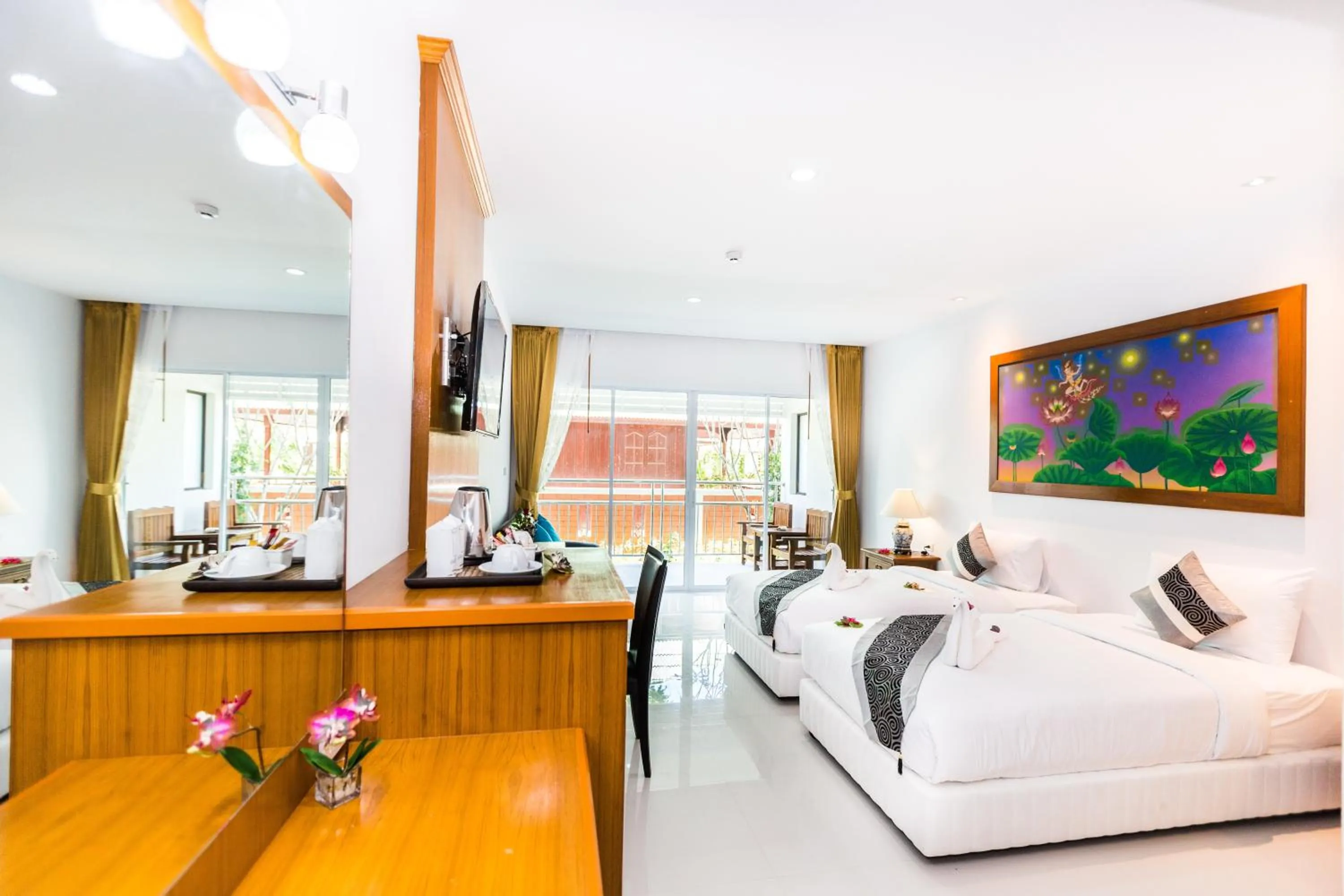 Bedroom, Bed in Lamai Coconut Beach Resort