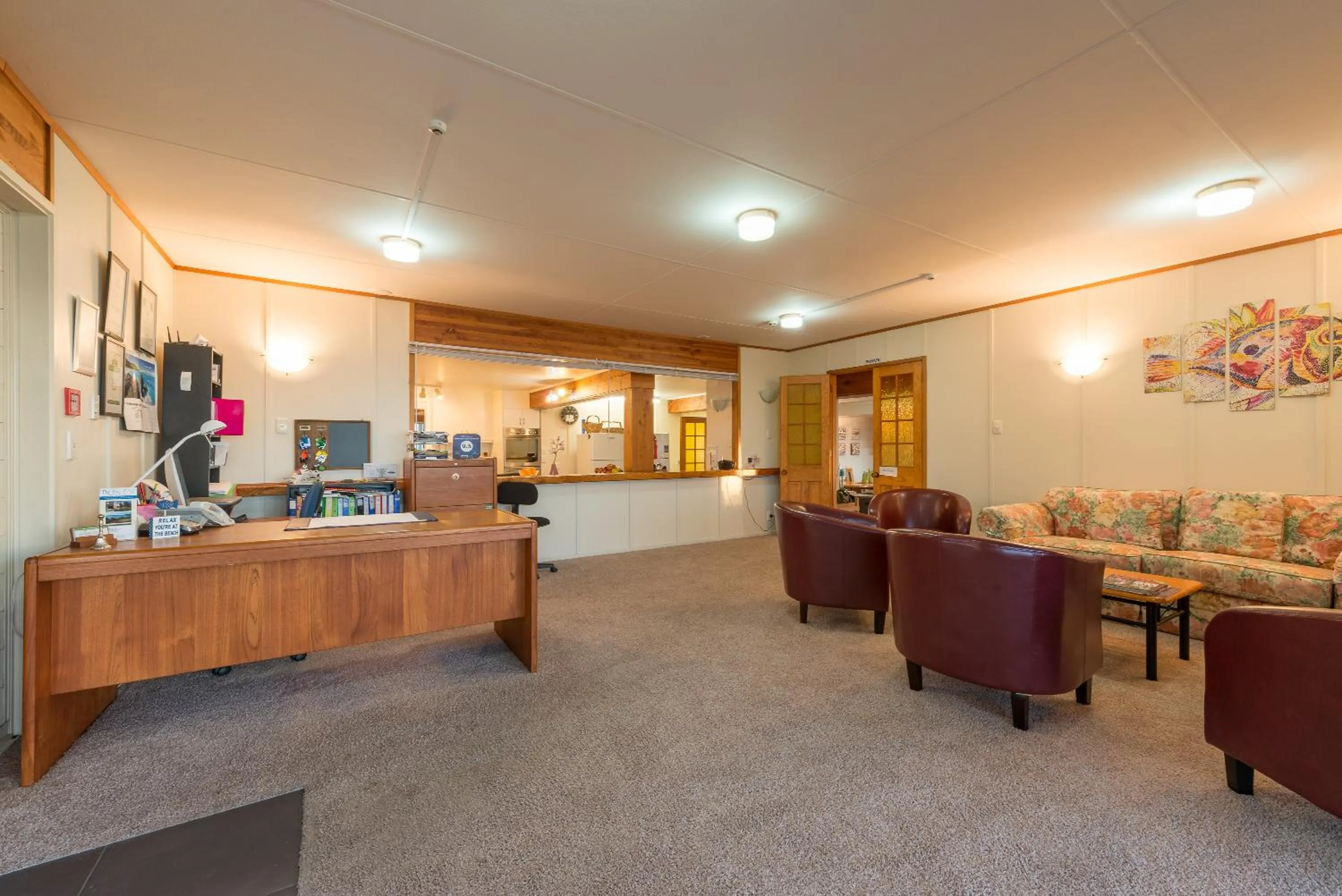 Lobby or reception in By the Bay Beachfront Apartments