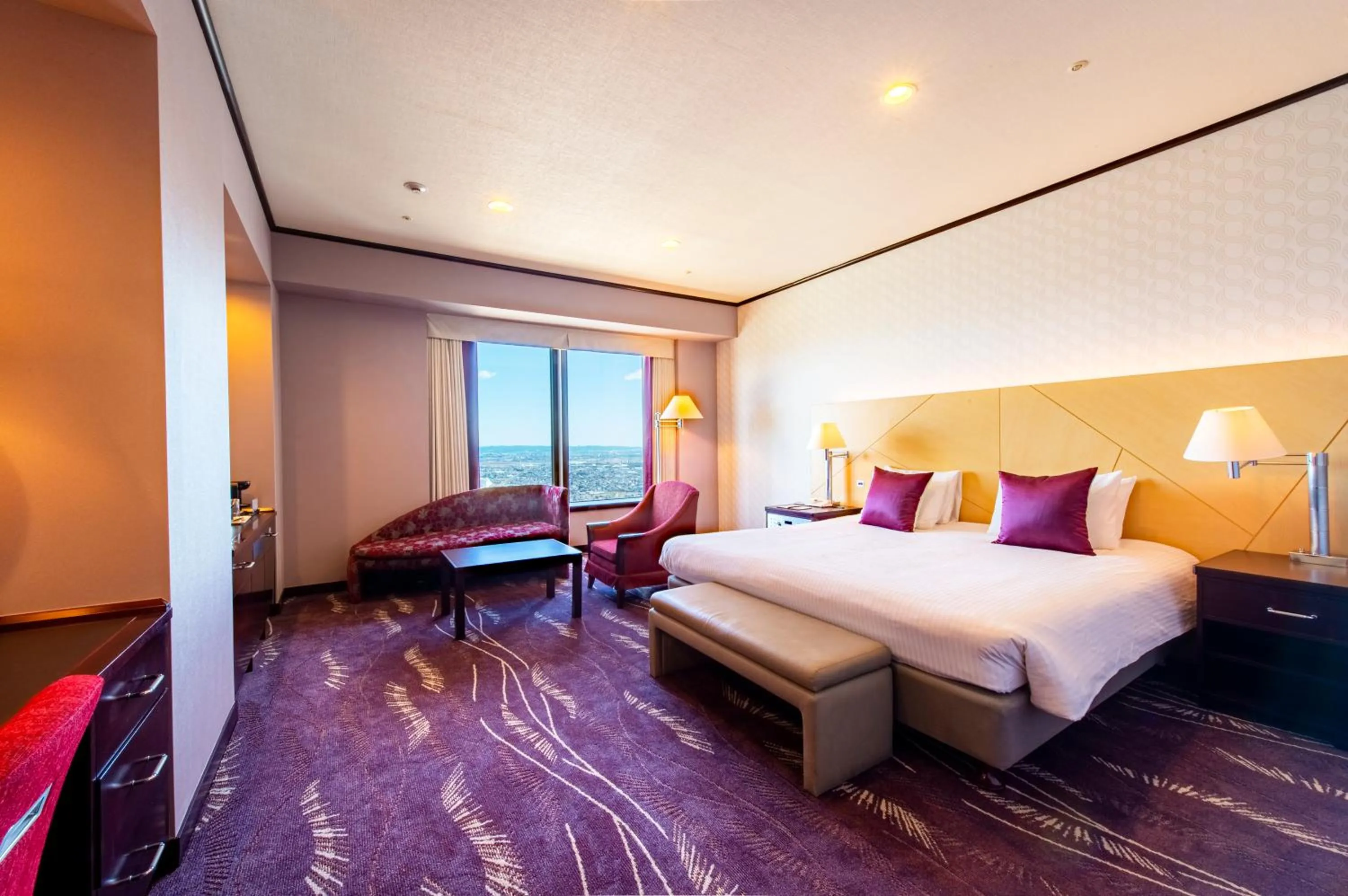 Photo of the whole room, Bed in Okura Act City Hotel Hamamatsu