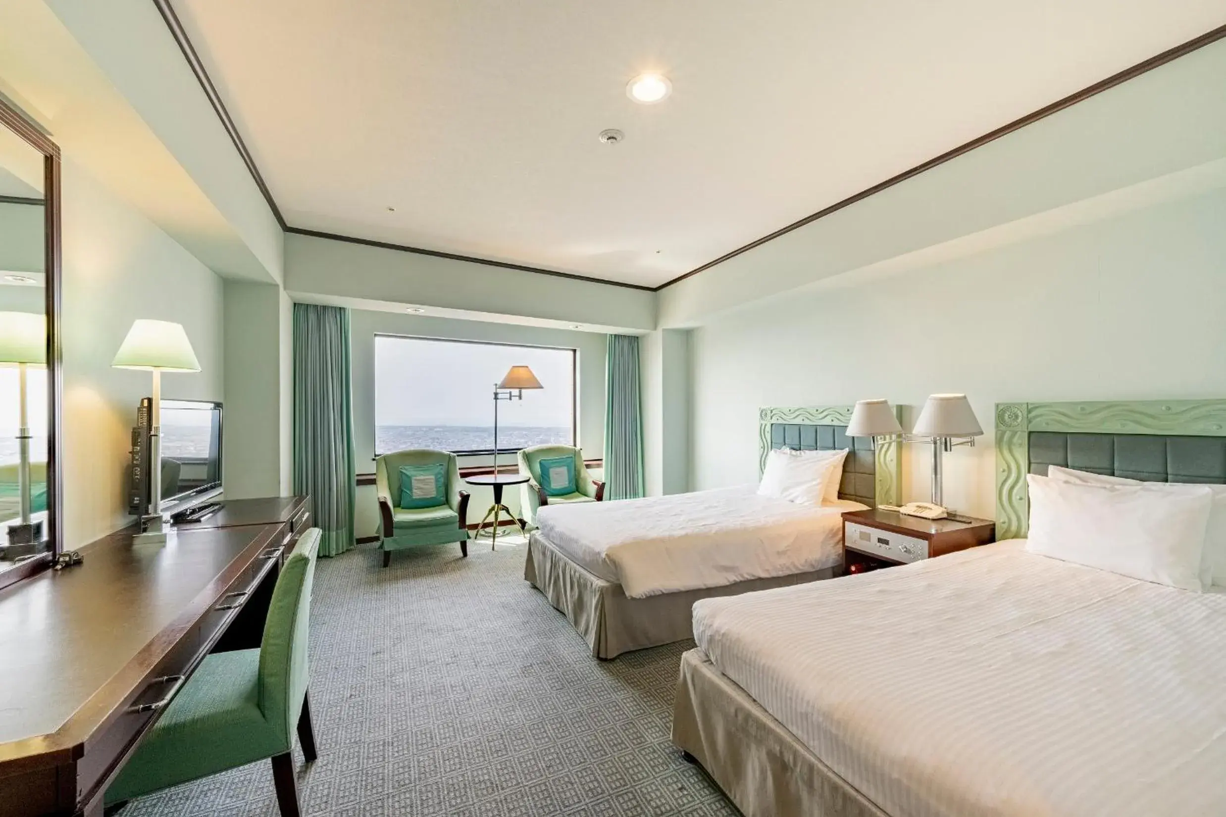 Bed in Okura Act City Hotel Hamamatsu Bed in Okura Act City Hotel Hamamatsu