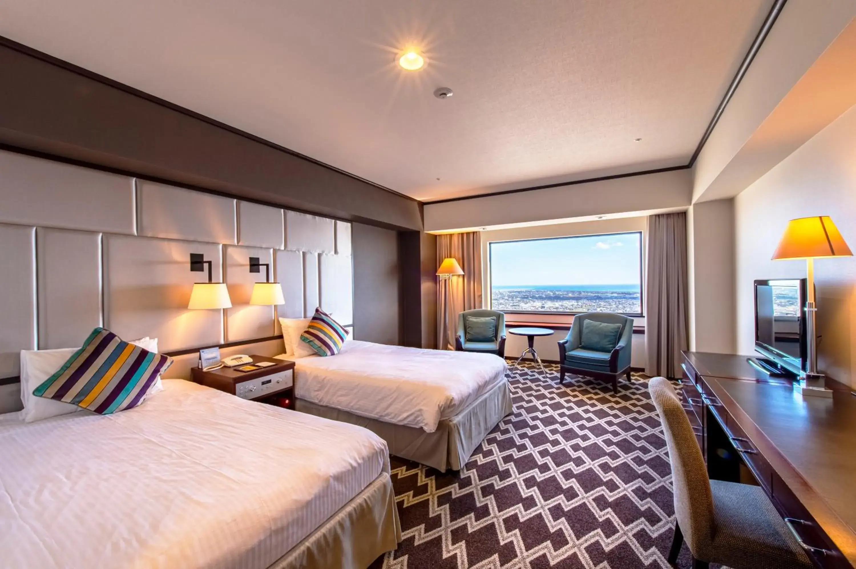 Premium Comfort Floor Standard Twin Room - single occupancy - Non Smoking in Okura Act City Hotel Hamamatsu Premium Comfort Floor Standard Twin Room - single occupancy - Non Smoking in Okura Act City Hotel Hamamatsu