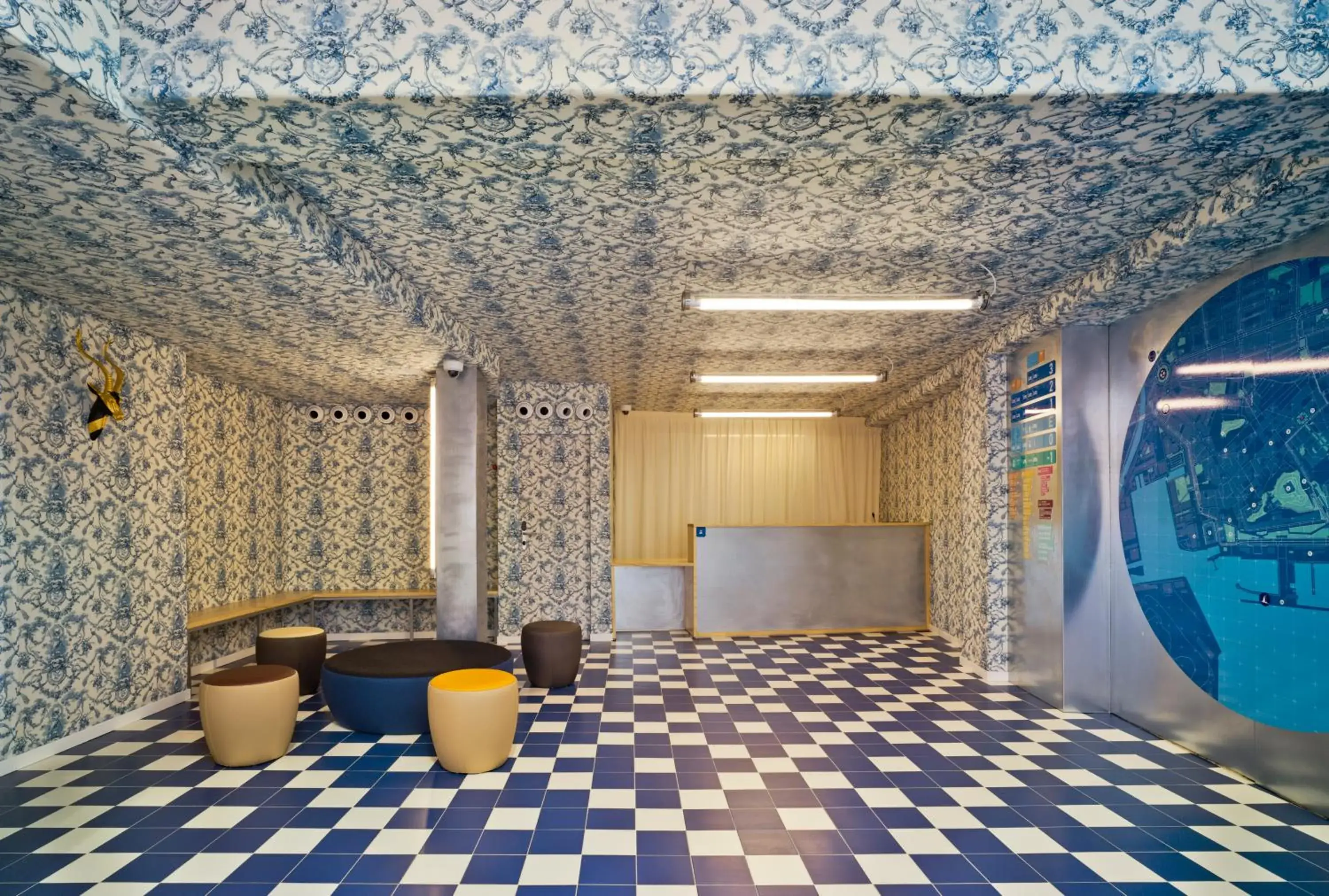 Lobby or reception in Loop INN Hostel Cartagena Lobby or reception in Loop INN Hostel Cartagena