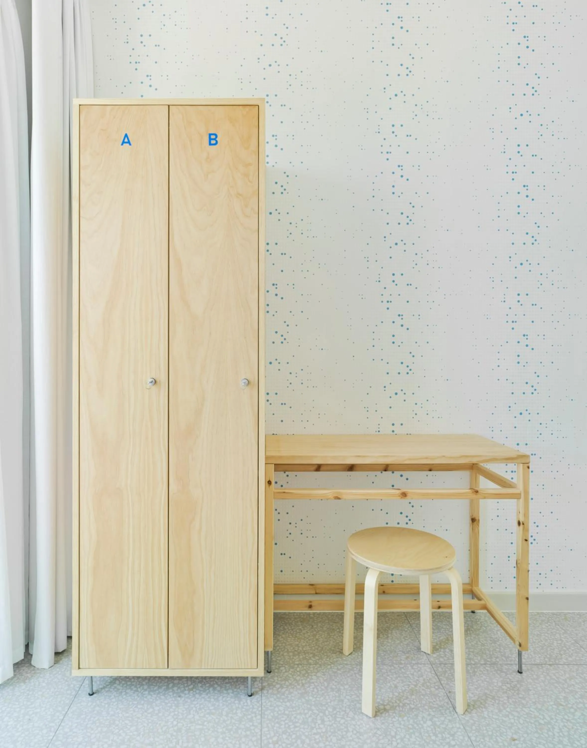 Decorative detail in Loop INN Hostel Cartagena