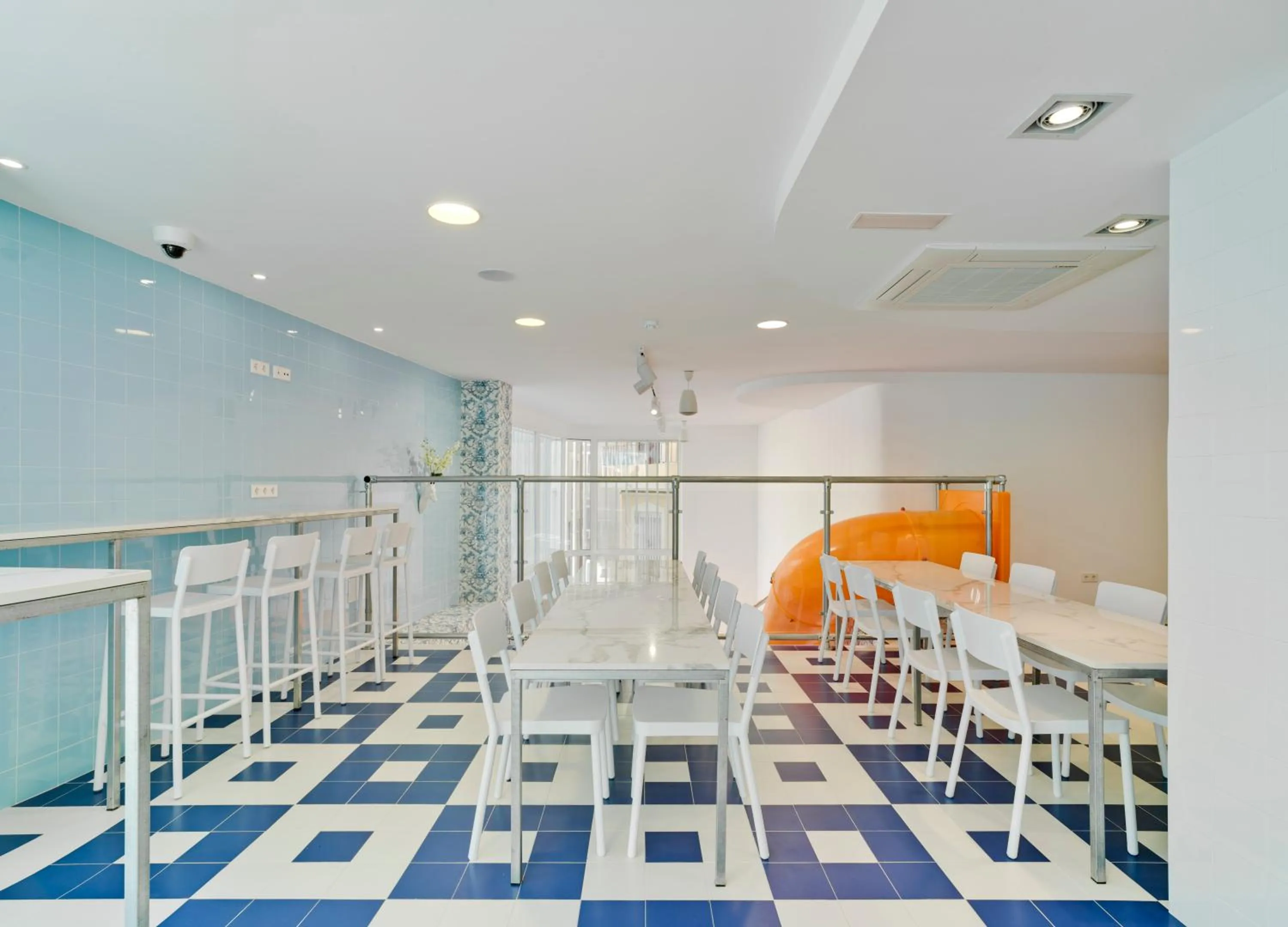 Kitchen or kitchenette in Loop INN Hostel Cartagena