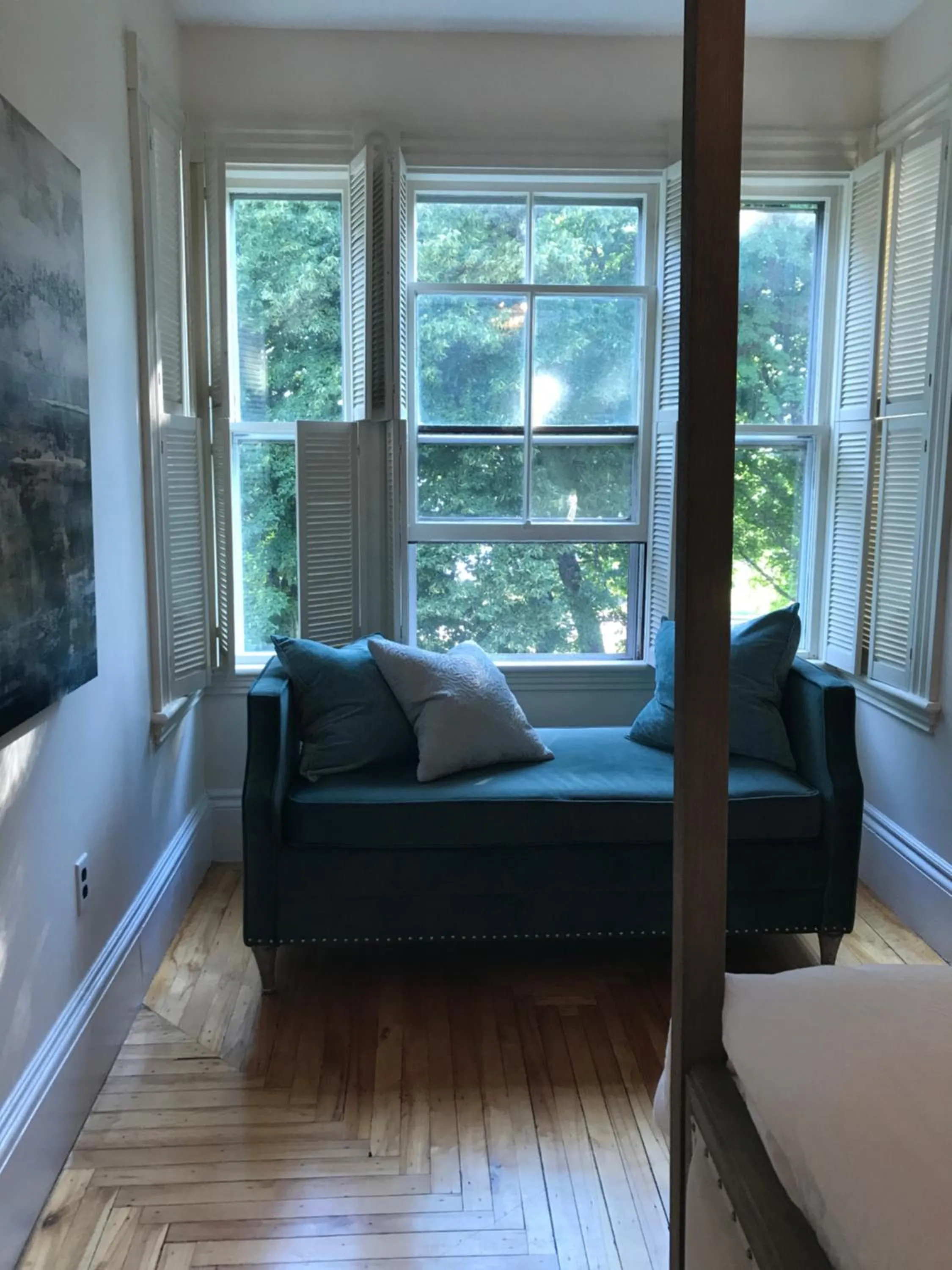 Bed in The Library Inn