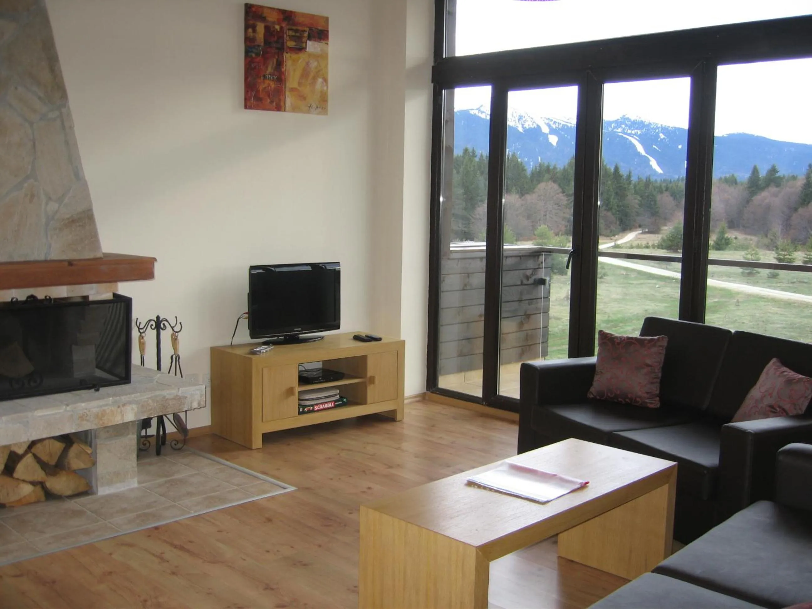 Living room in Chamkoria Chalets