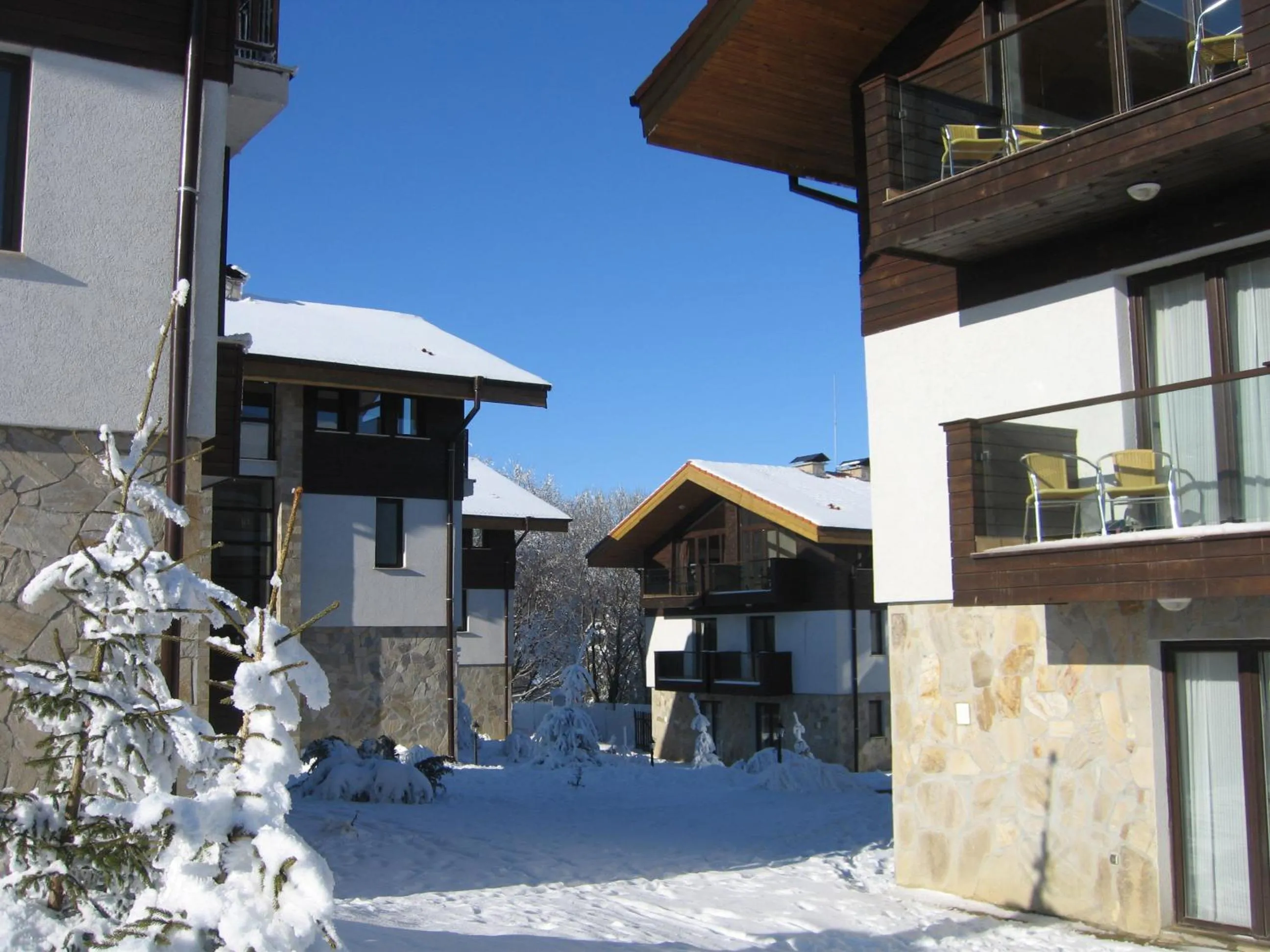 Property building in Chamkoria Chalets