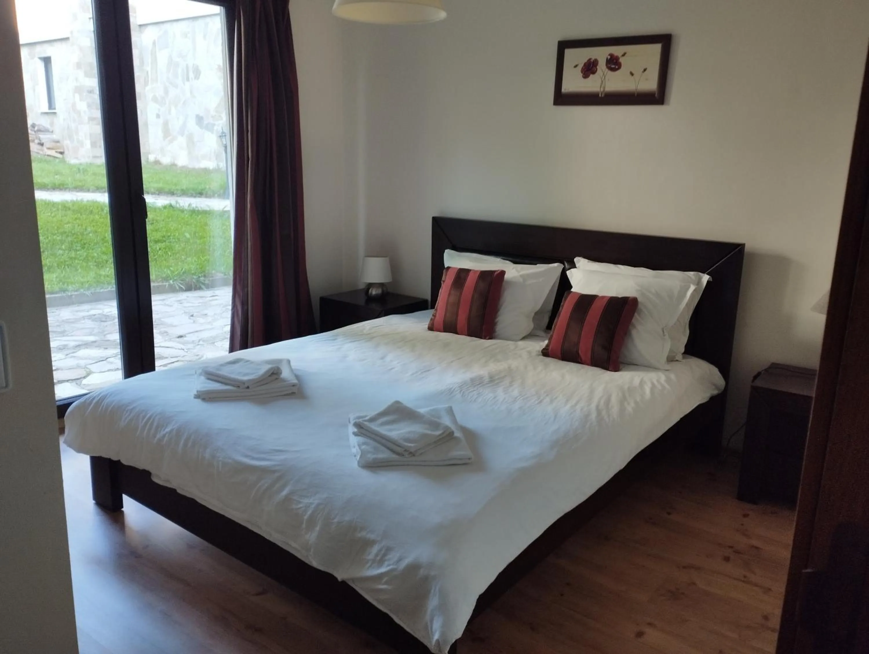 Bed in Chamkoria Chalets