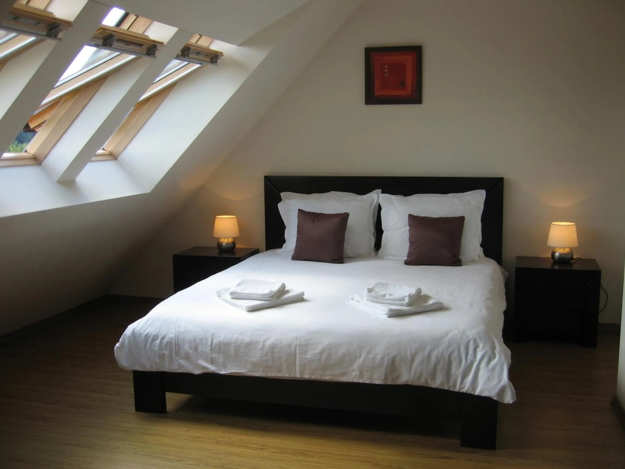 Bed in Chamkoria Chalets