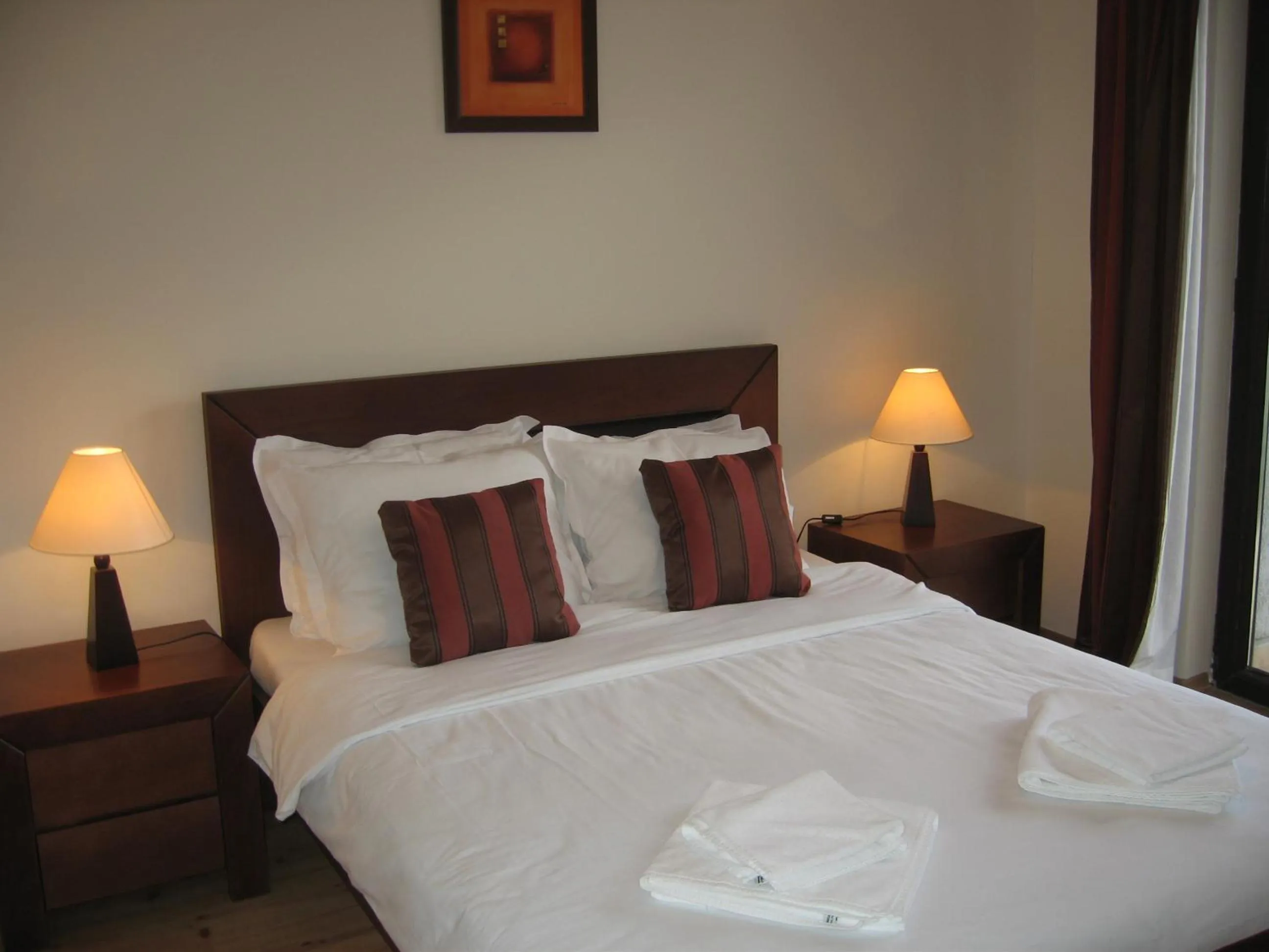 Bed in Chamkoria Chalets