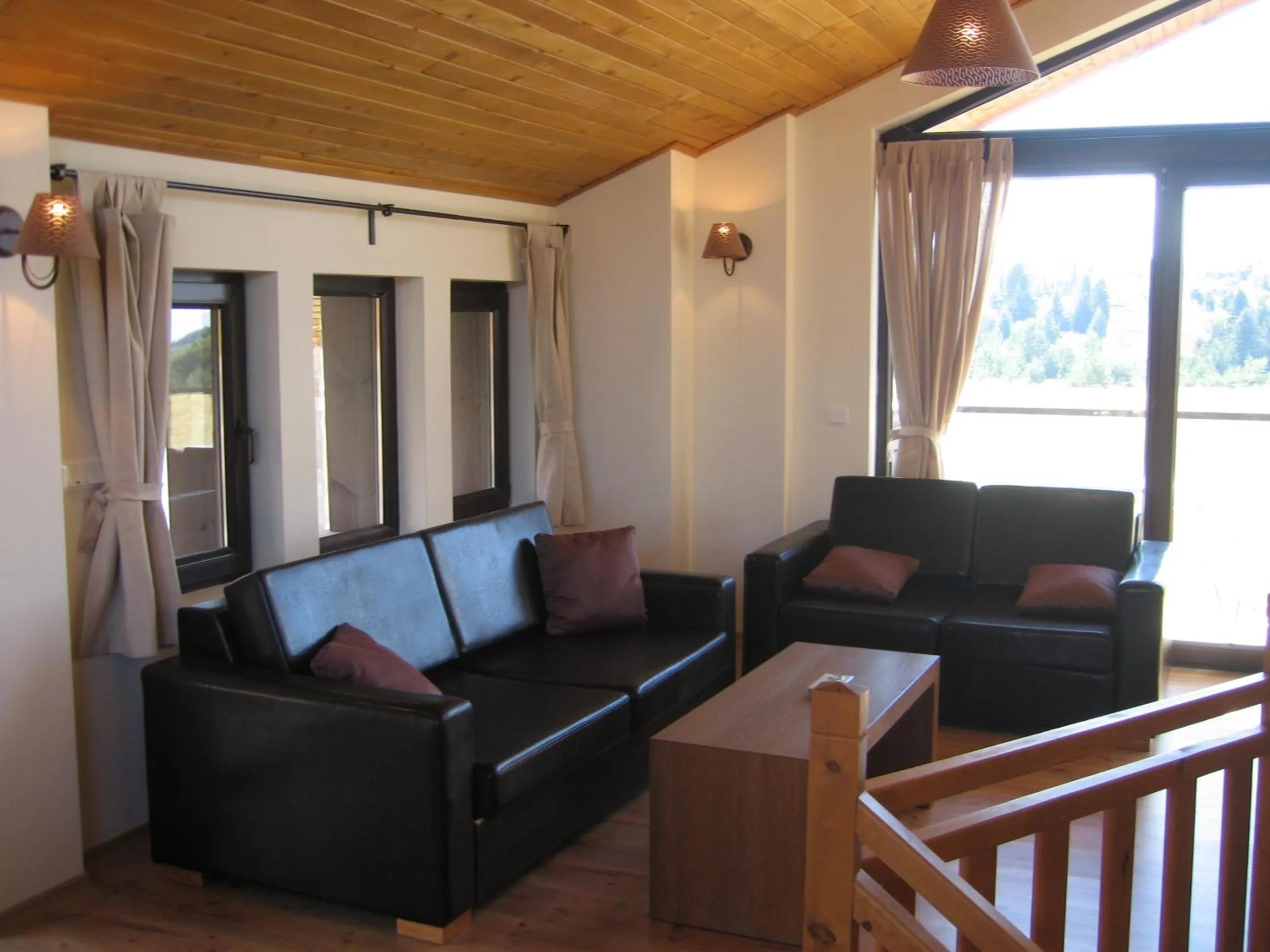 Living room in Chamkoria Chalets