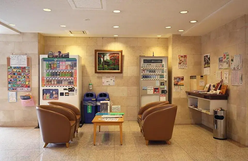 Lobby or reception in AZ Inn Obu Lobby or reception in AZ Inn Obu